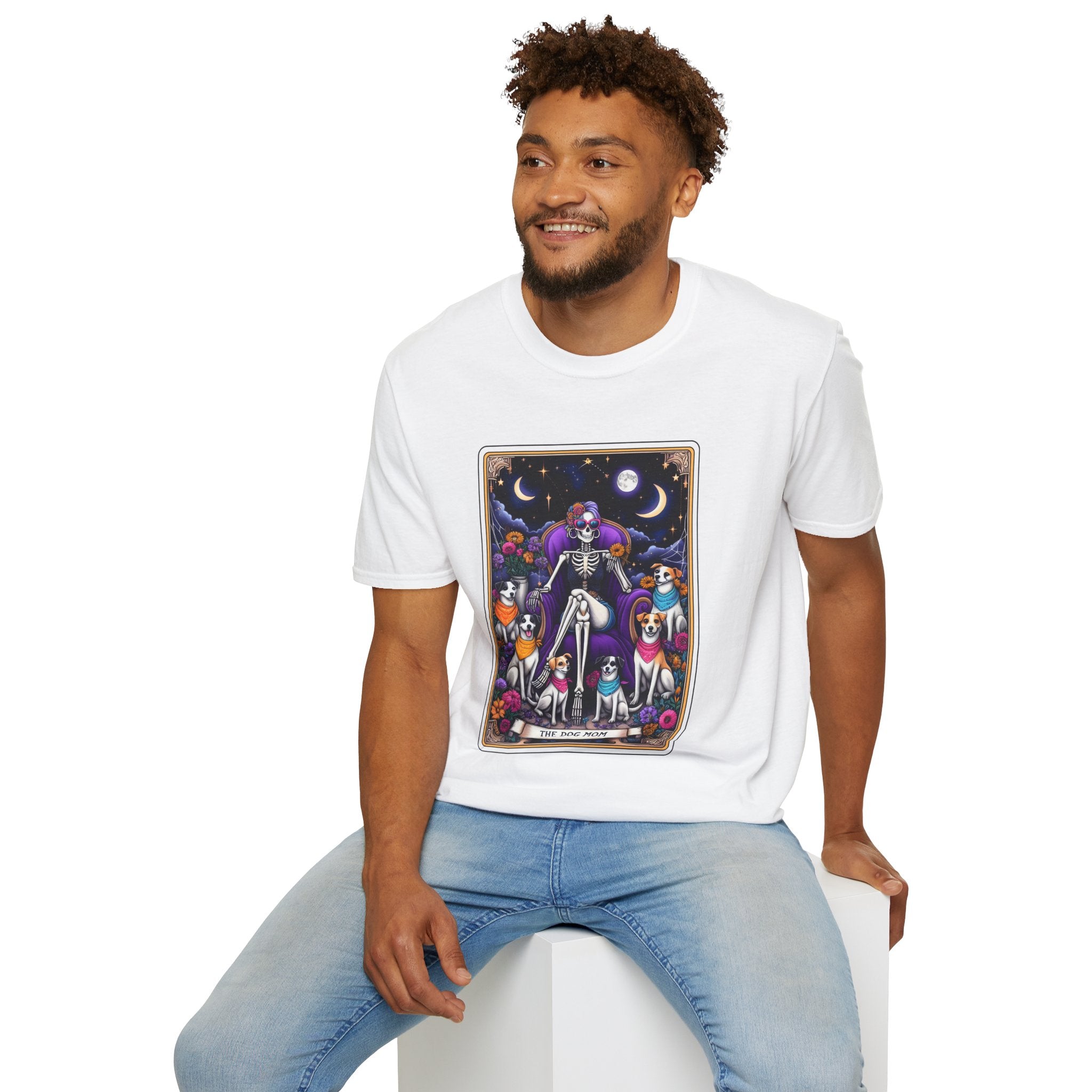The Dog Mom Mother Tarot Card T-Shirt