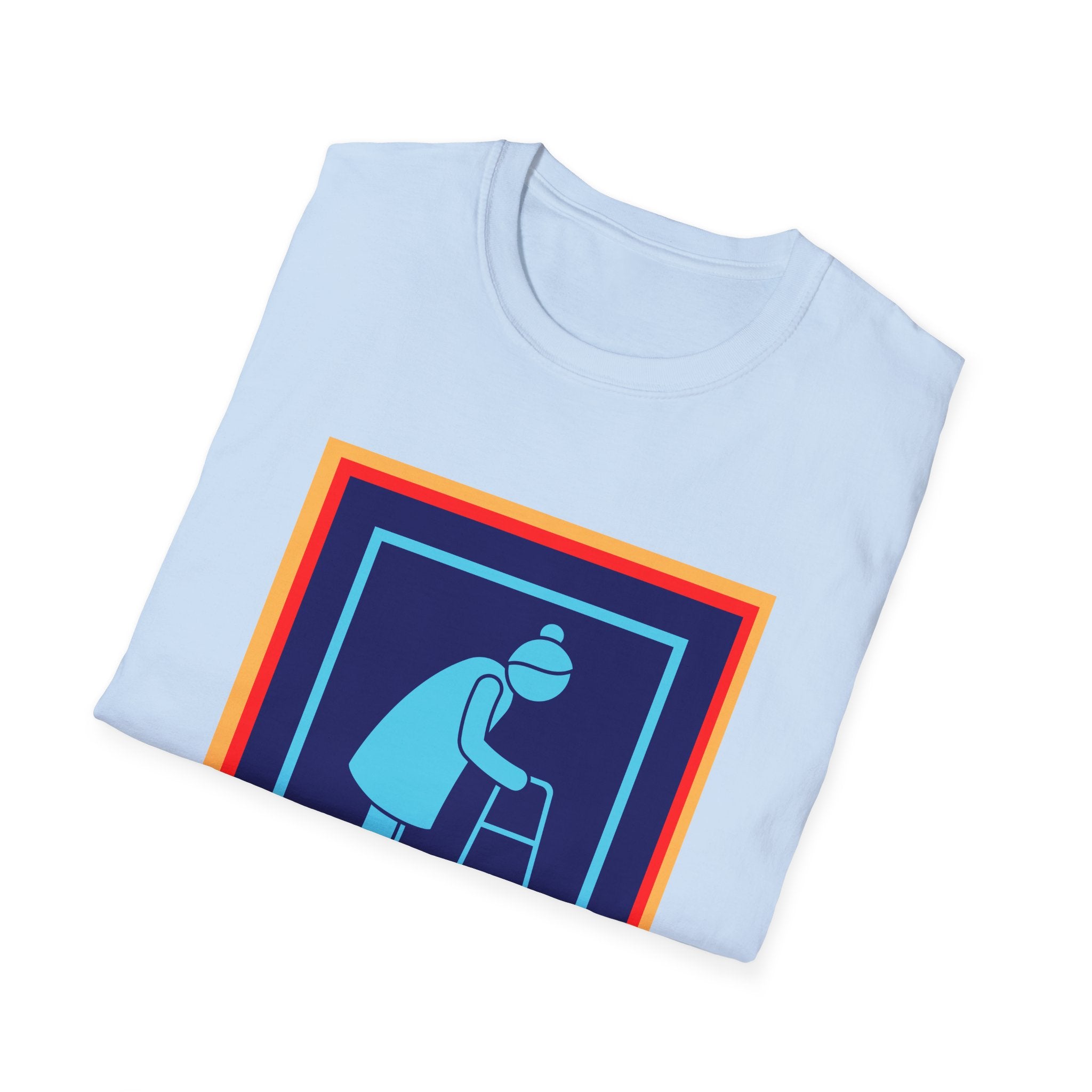 Oldi Walker Lady Funny Aldi Parody White Unisex T-Shirt