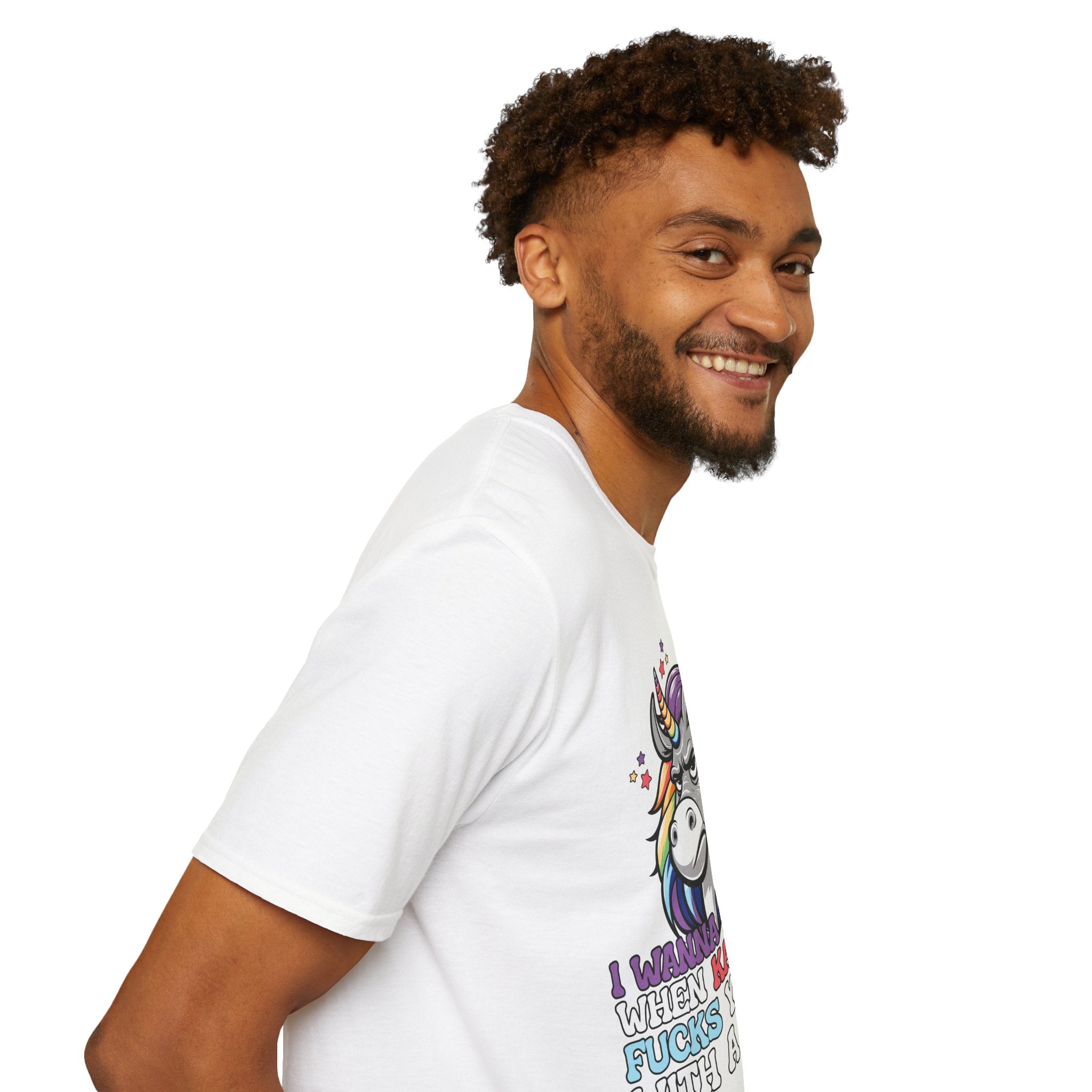 Sarcastic Unicorn Karma adult T-Shirt