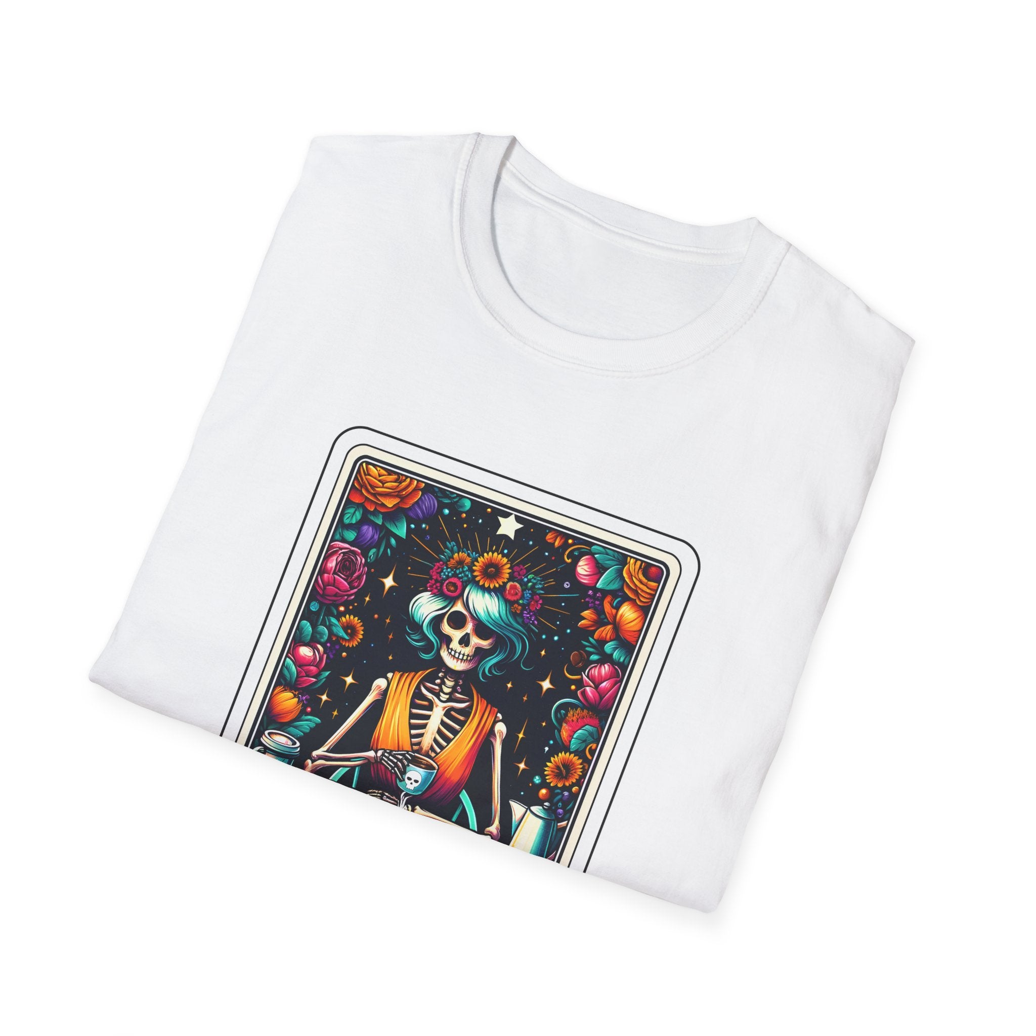 Tarot Card Death Before Decaf T-Shirt