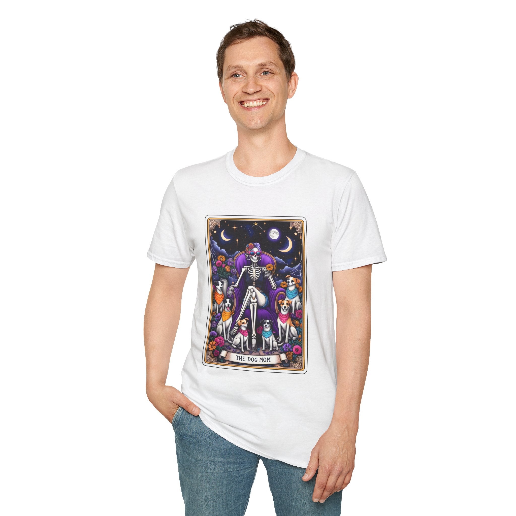 The Dog Mom Mother Tarot Card T-Shirt