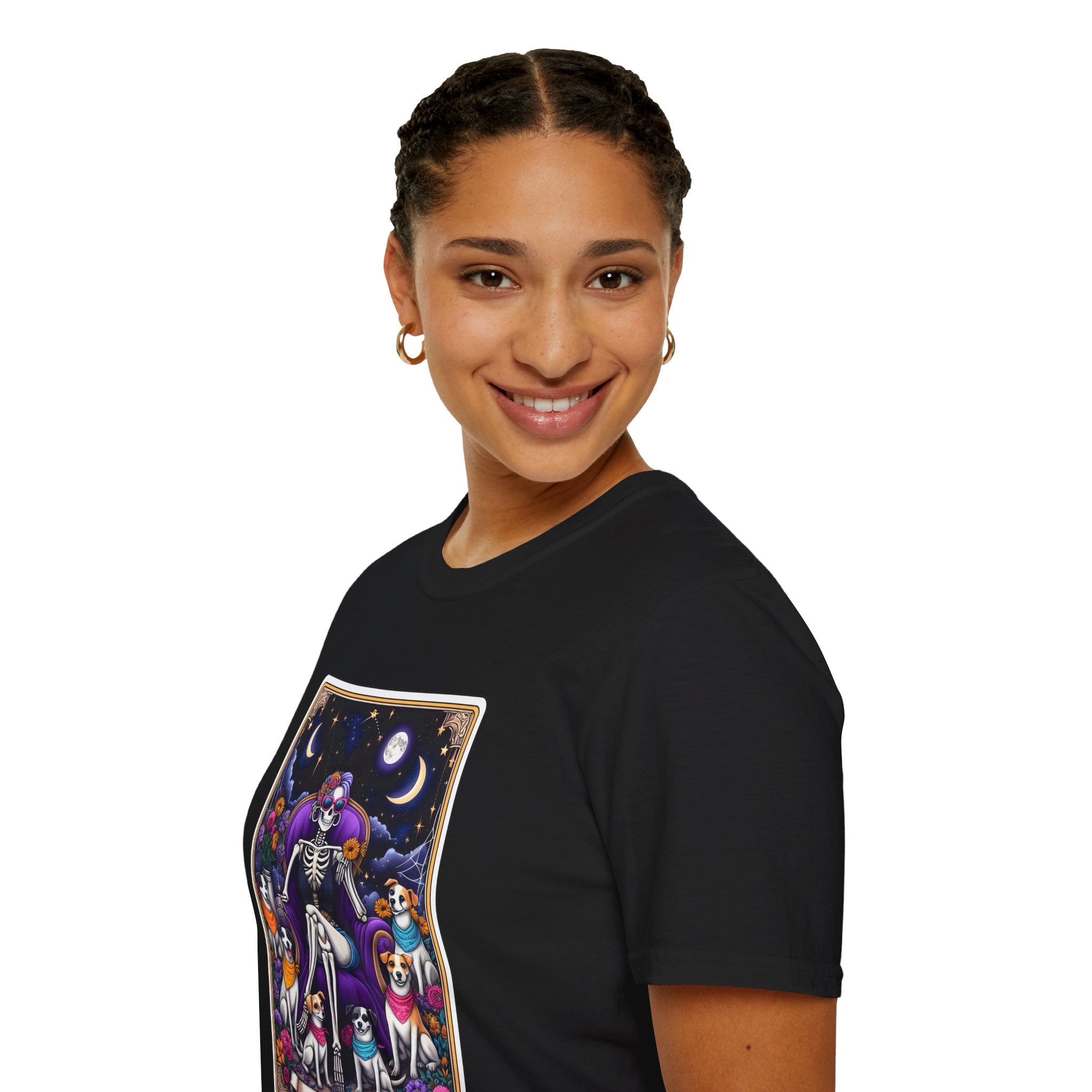 The Dog Mom Mother Tarot Card T-Shirt