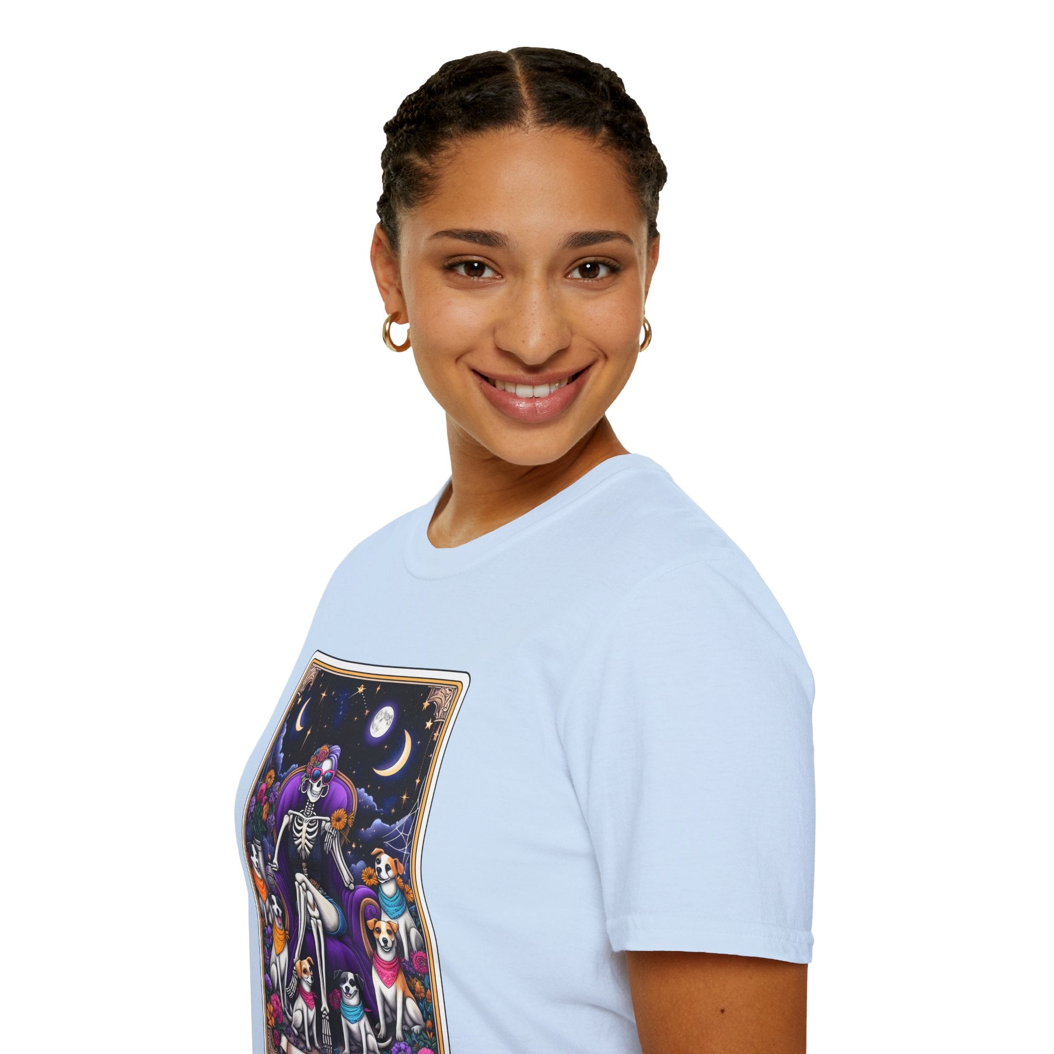 The Dog Mom Mother Tarot Card T-Shirt