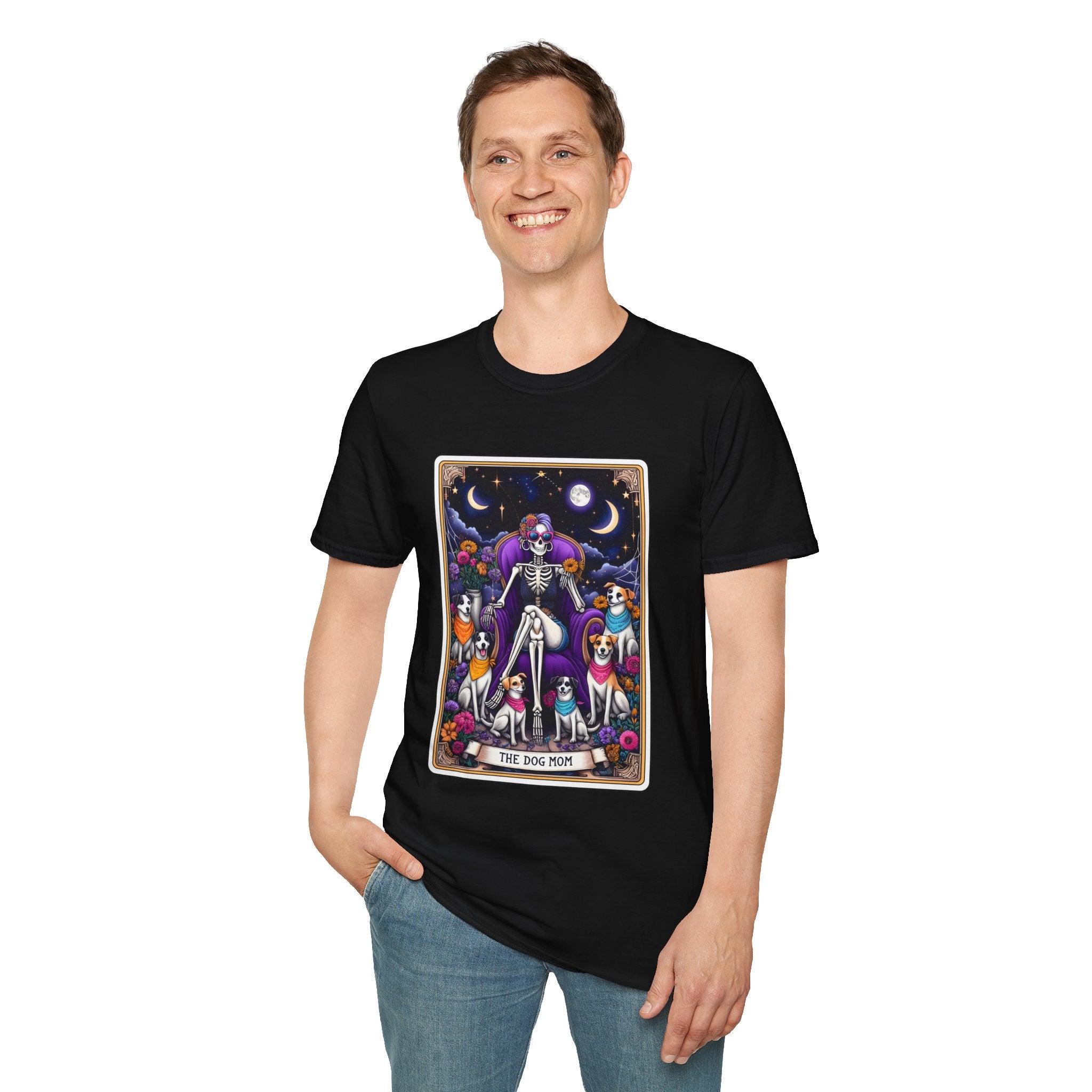 The Dog Mom Mother Tarot Card T-Shirt