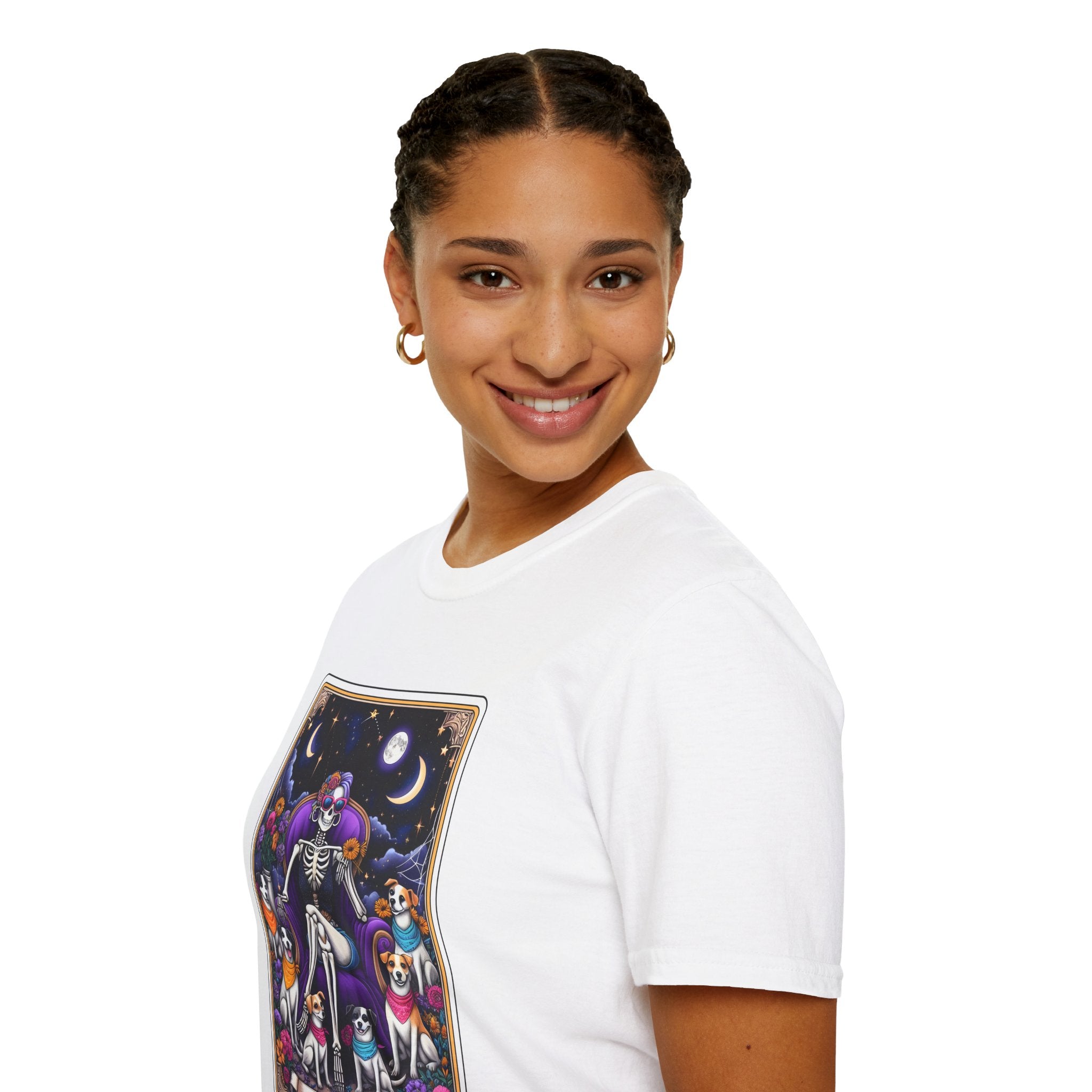 The Dog Mom Mother Tarot Card T-Shirt