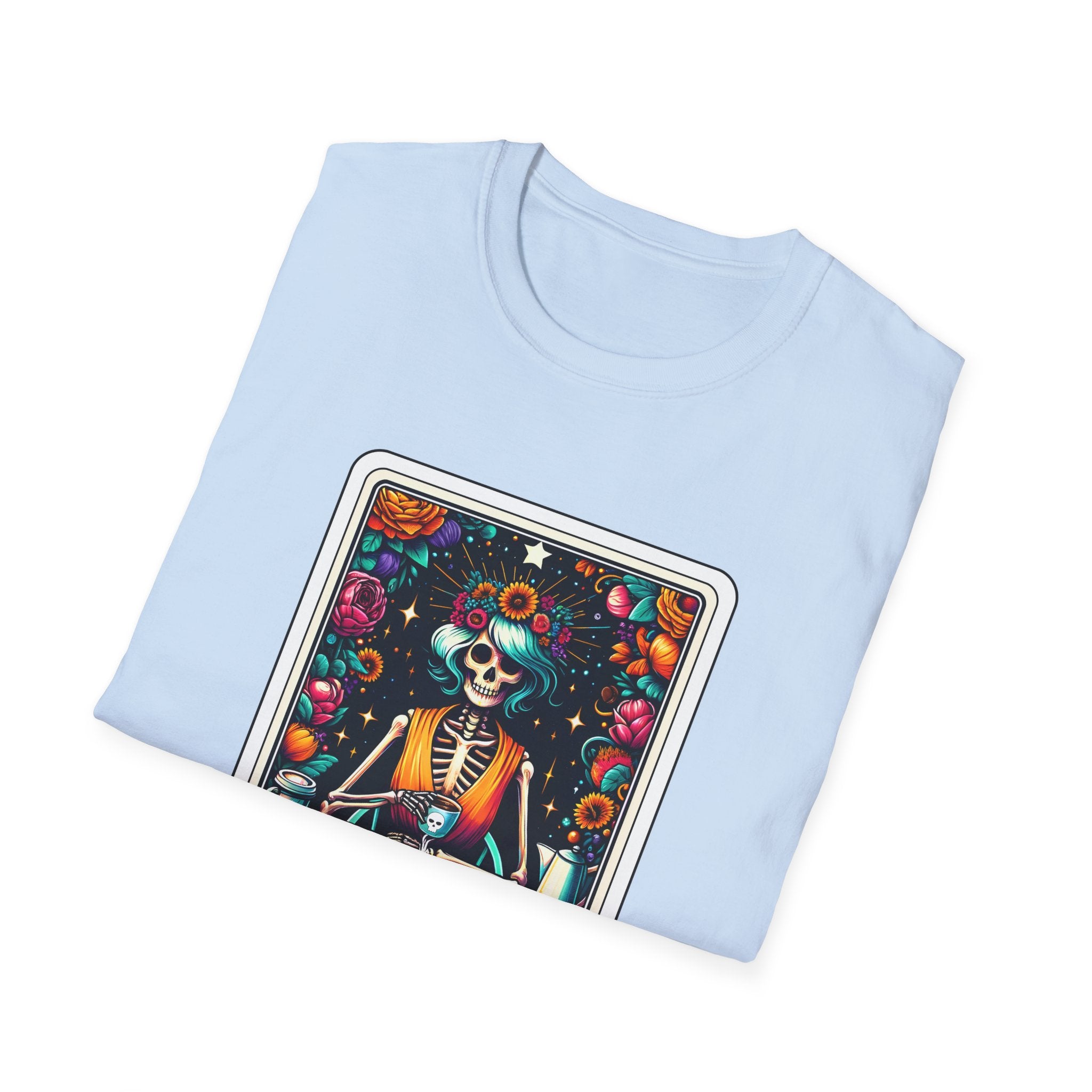 Tarot Card Death Before Decaf T-Shirt