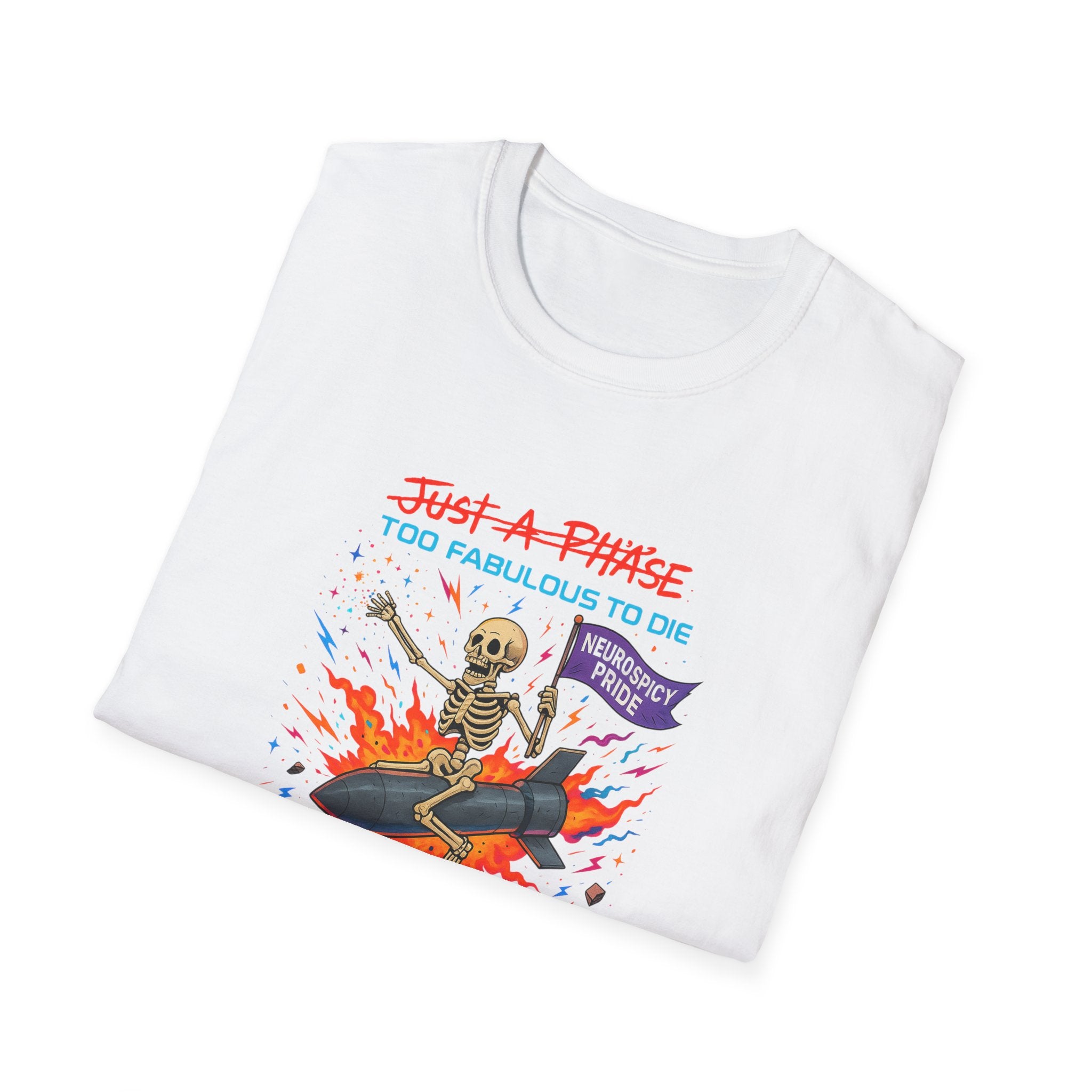 Autistic and Gay Neurospicy T-Shirt