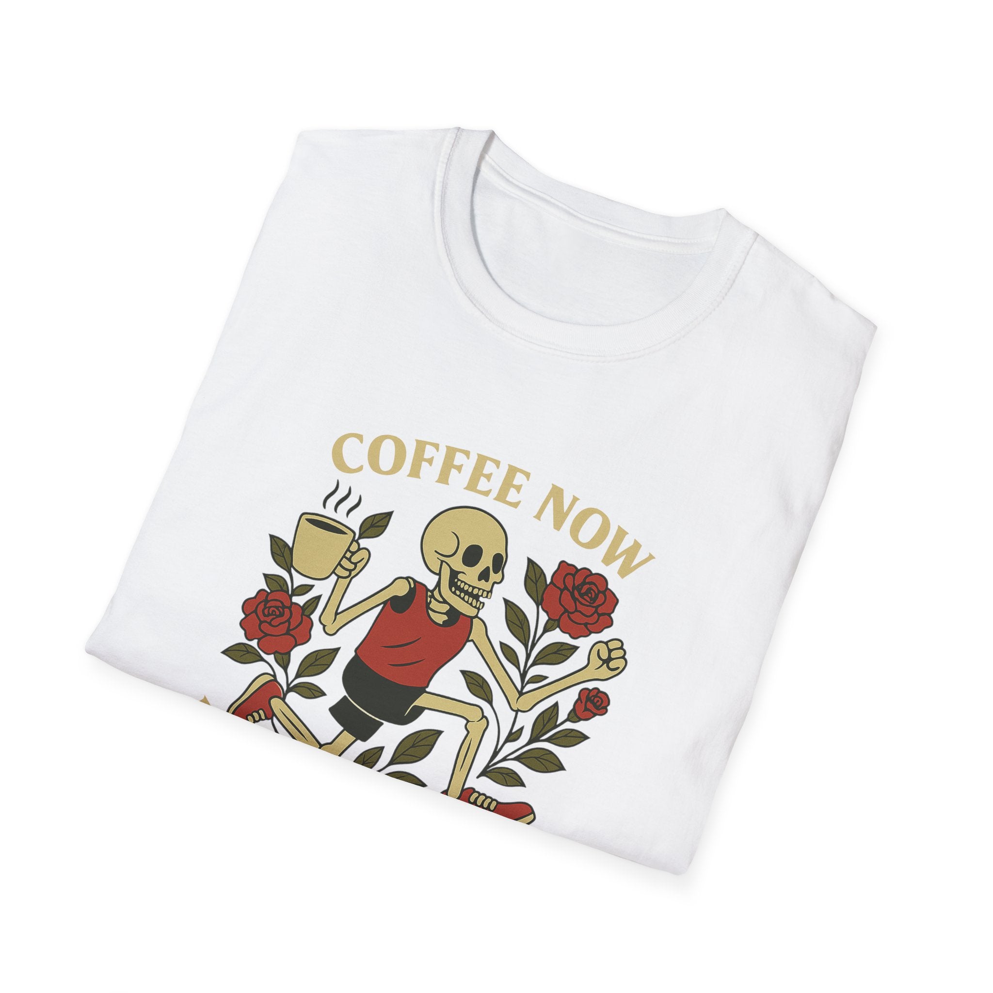 Coffee Now Marathon Later T-Shirt