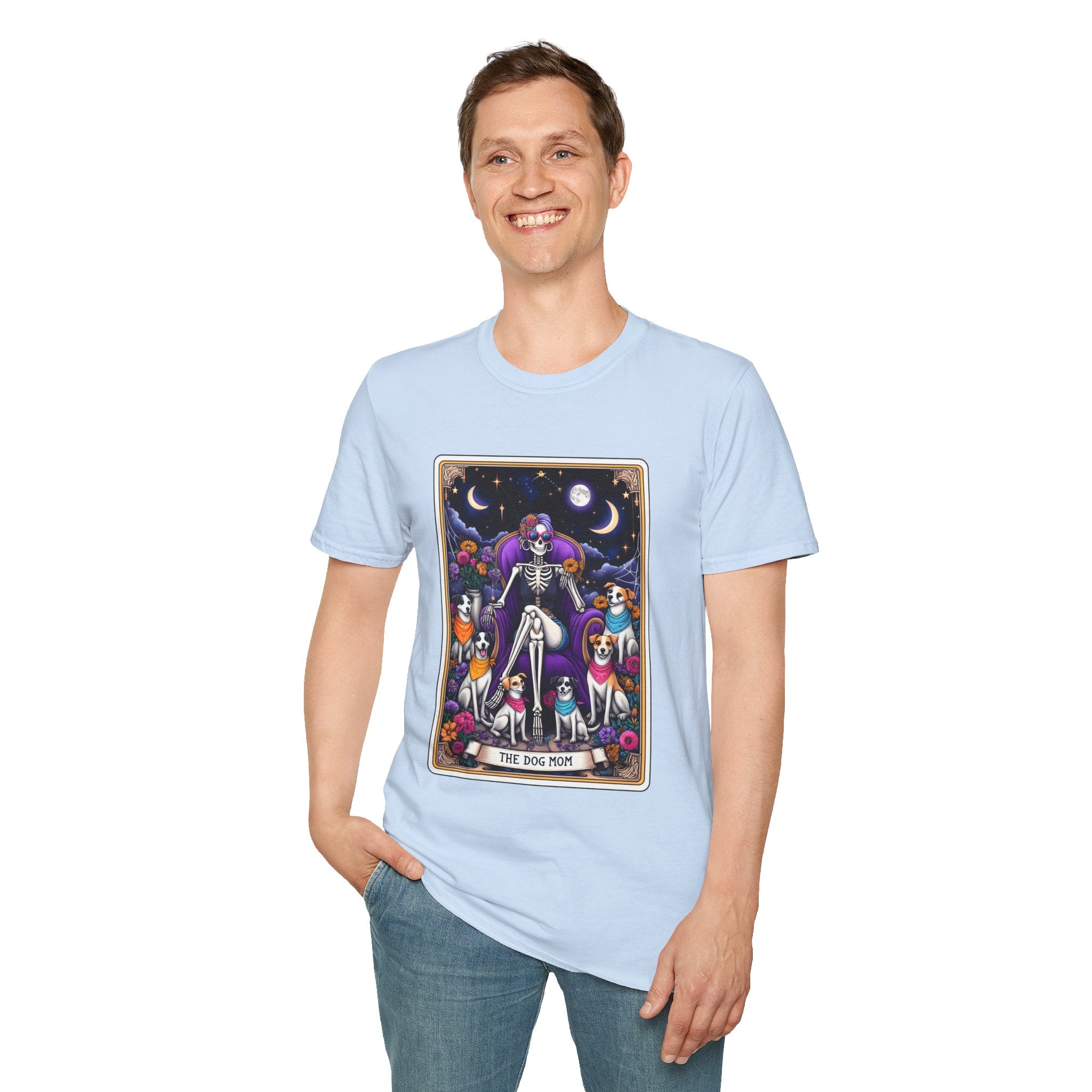 The Dog Mom Mother Tarot Card T-Shirt