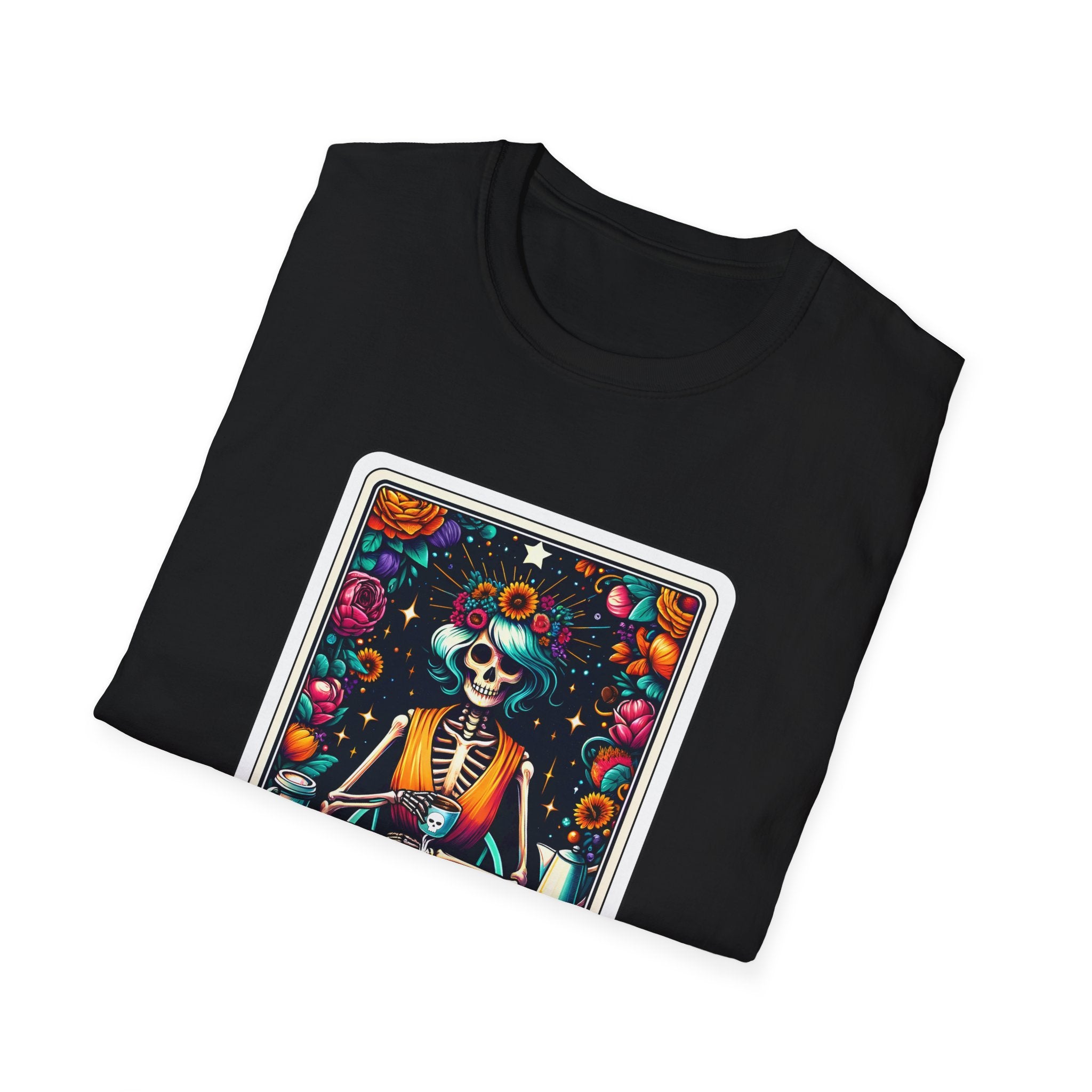 Tarot Card Death Before Decaf T-Shirt