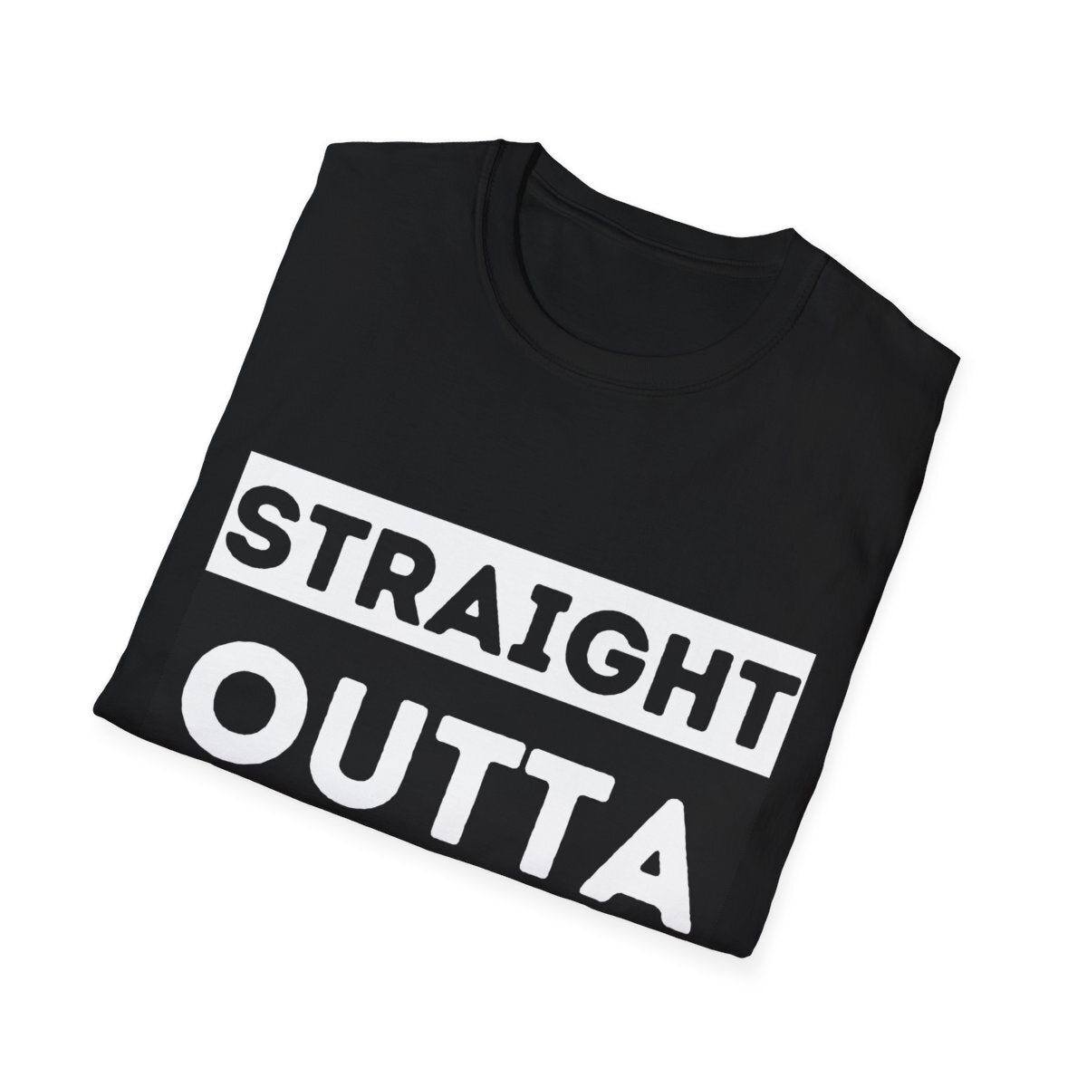 Straight outta Dickson Novety unisex t-shirt black ACT Australia Canberra