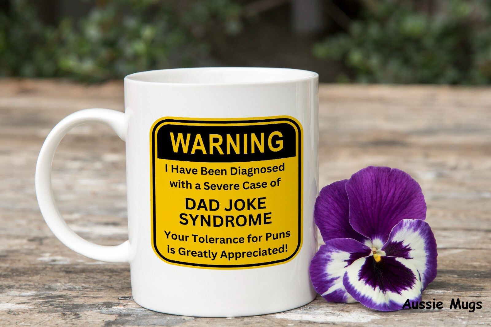 Father's day Dad Jokes gift funny Novelty mug warning lame coffee cup