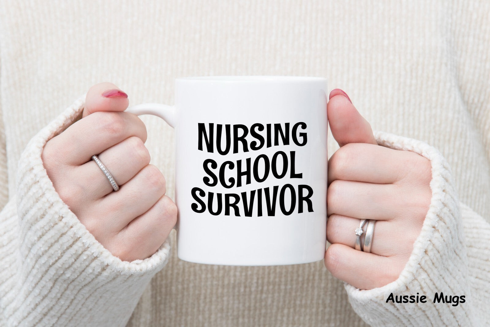 Nurse Graduation Gift Novelty mug gift coffee cup Survived Nursing School