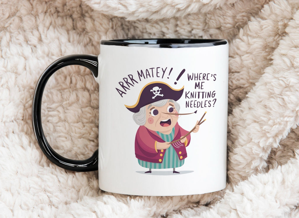 Grandma Knitter Gift Granny Novelty Mug Gift Coffee Cup