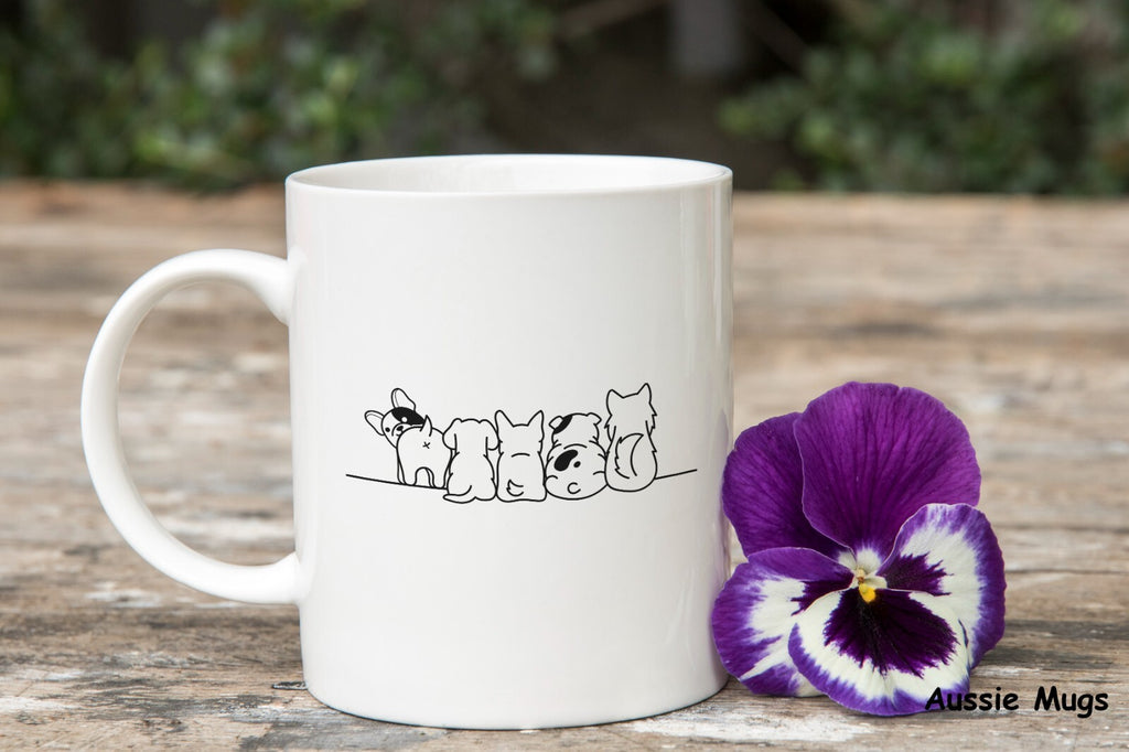 French Bulldog Butt Novelty mug gift coffee cup