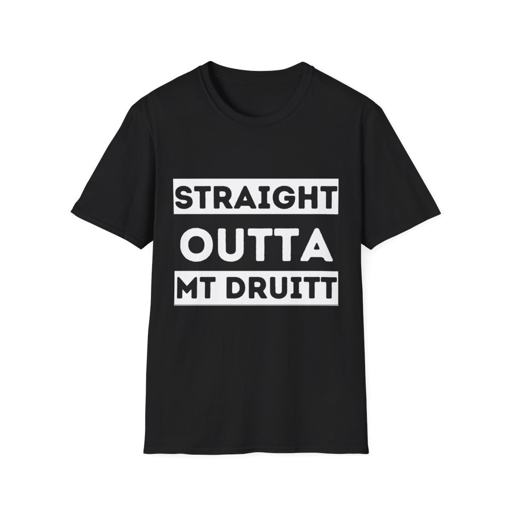 Straight outta Mt Druitt Novelty unisex t-shirt NSW Australia Blacktown Sydney