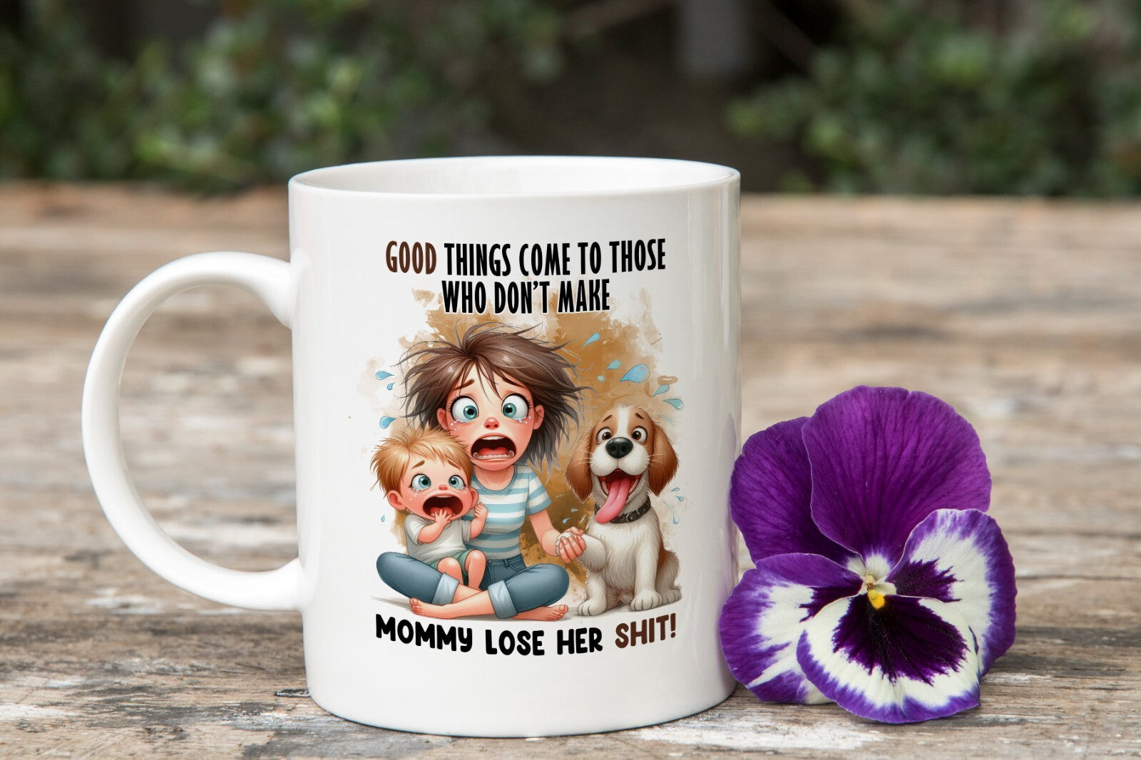 Mommy Lose her Sh*t Novelty Mug Gift Coffee Cup