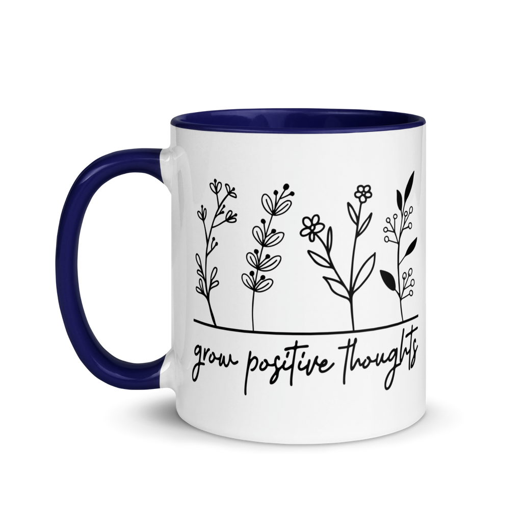Positivity Novelty mug motivation motivational grow positive thoughts mug