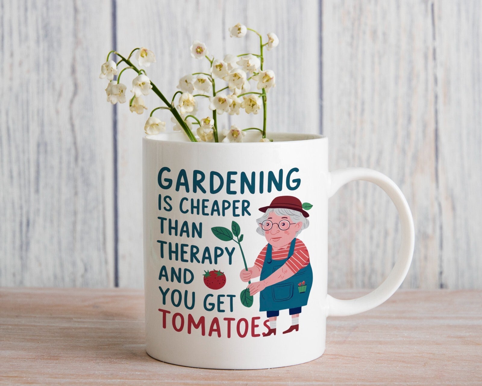 Gardening Grandma Gift Granny Novelty Mug Gift Coffee Cup