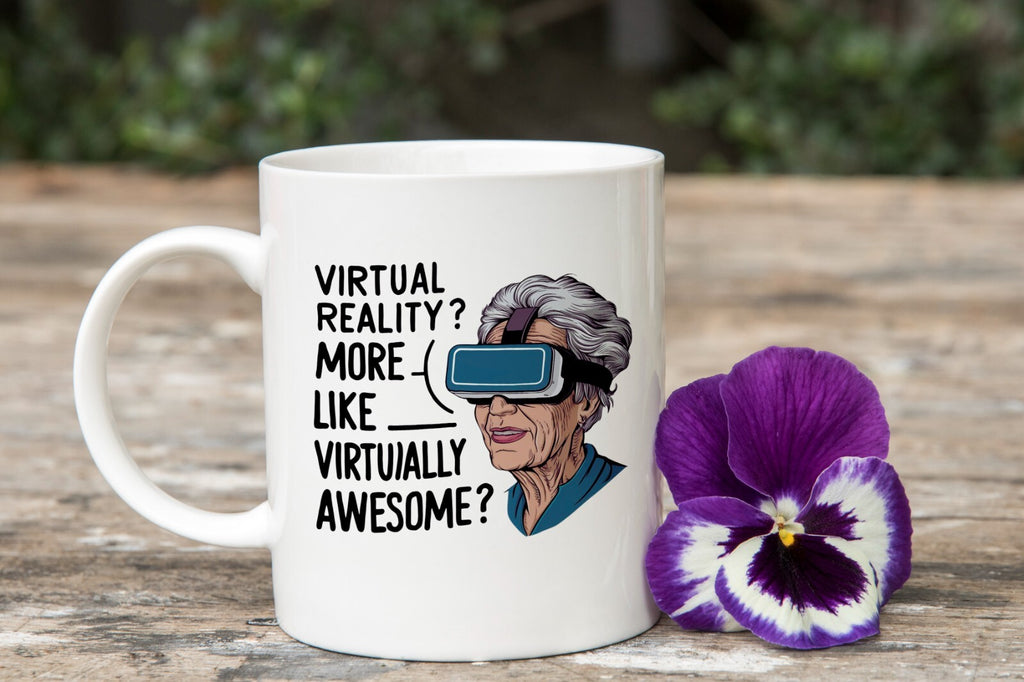 VR Grandma Gift Granny Novelty Mug Gift Coffee Cup