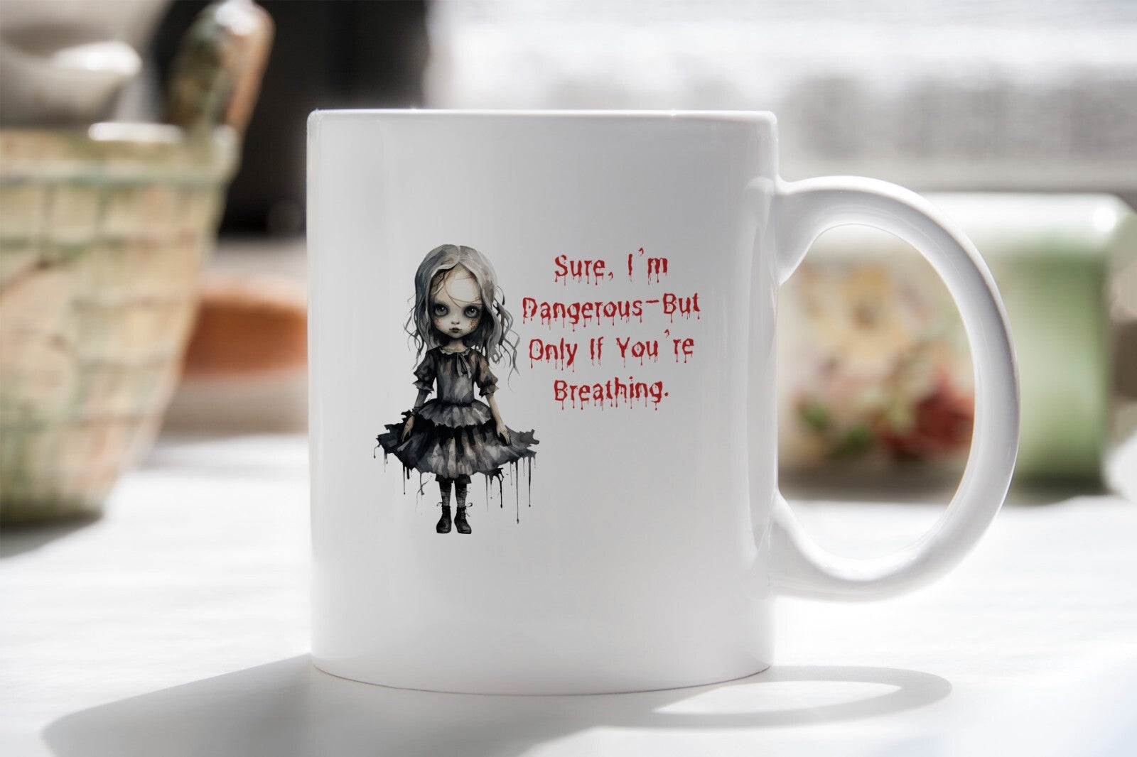 Sarcastic Goth Novelty Mug Gift Coffee Cup