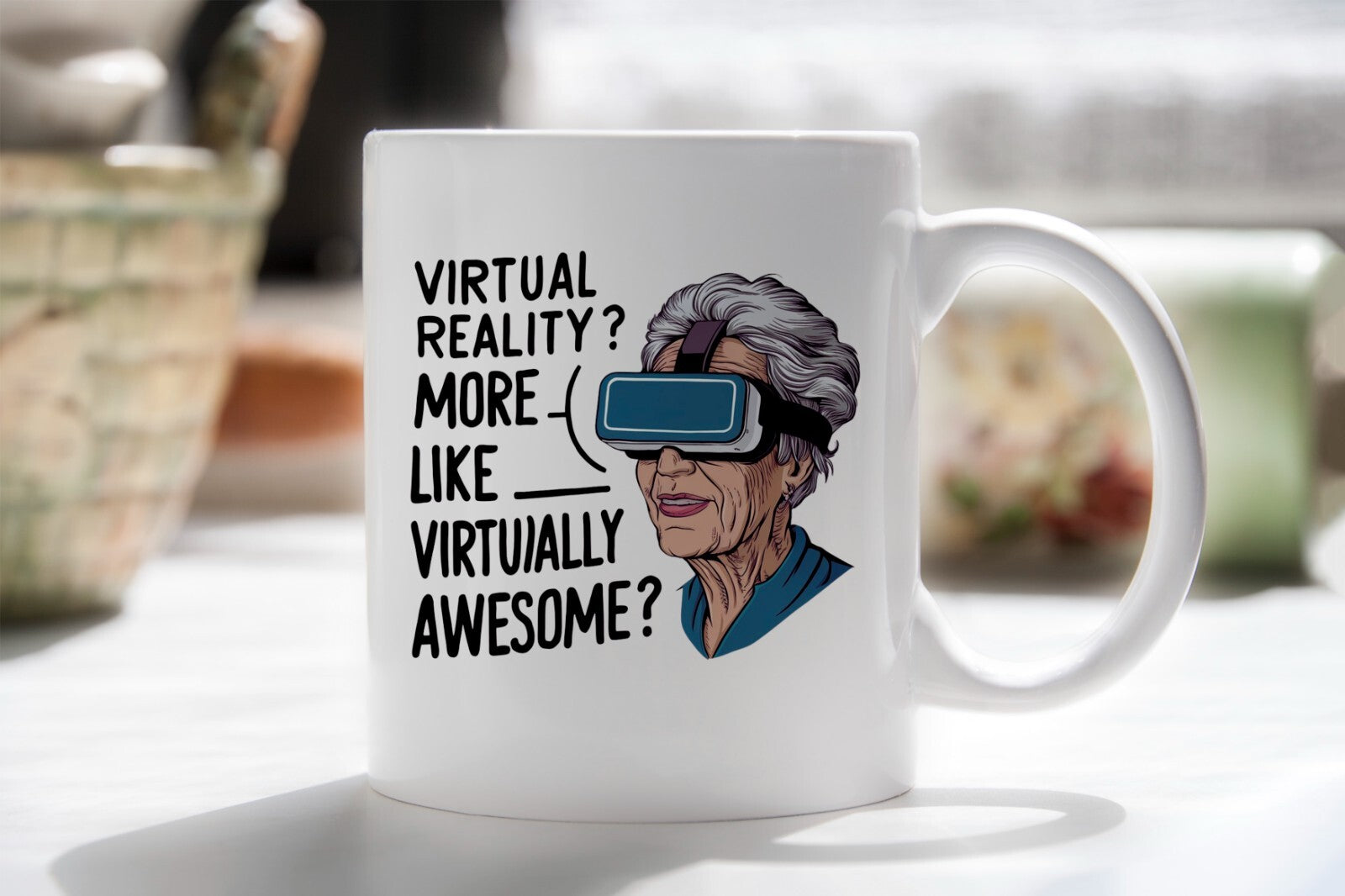 VR Grandma Gift Granny Novelty Mug Gift Coffee Cup