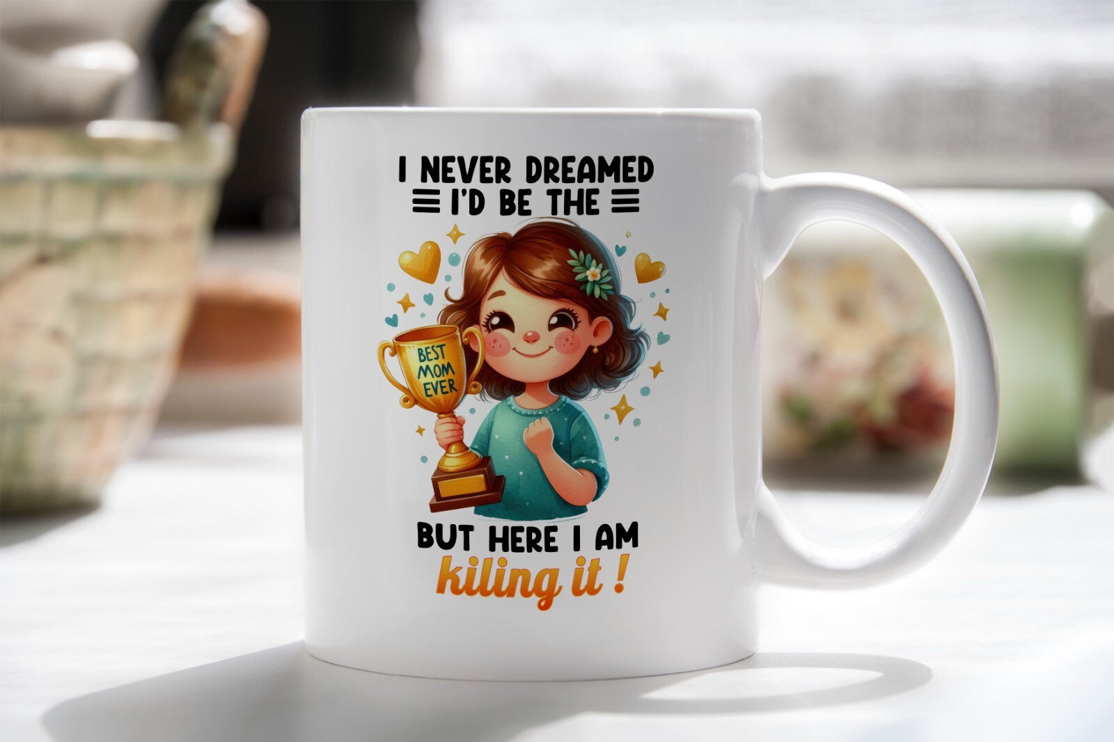 Best Mom Ever Novelty Mug Gift Coffee Cup