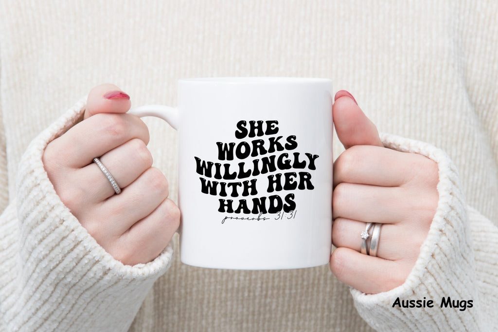 Female Tradie Gift Novelty mug gift coffee cup