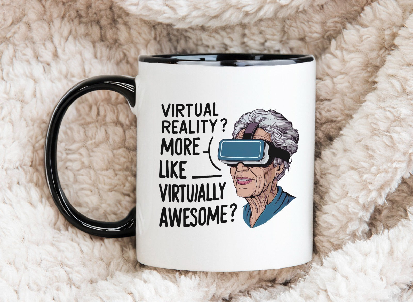 VR Grandma Gift Granny Novelty Mug Gift Coffee Cup