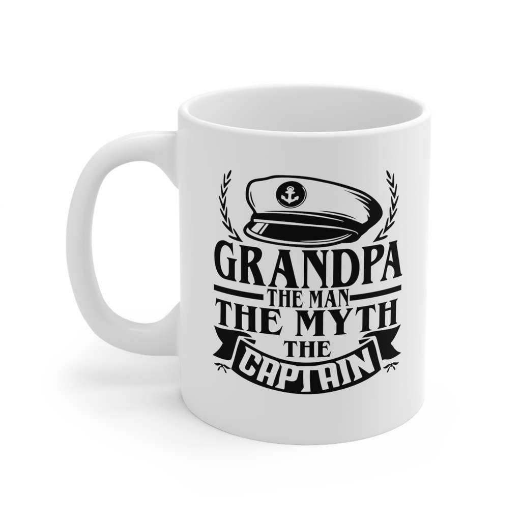 Best grandpa boating captain Novelty mug Yacht