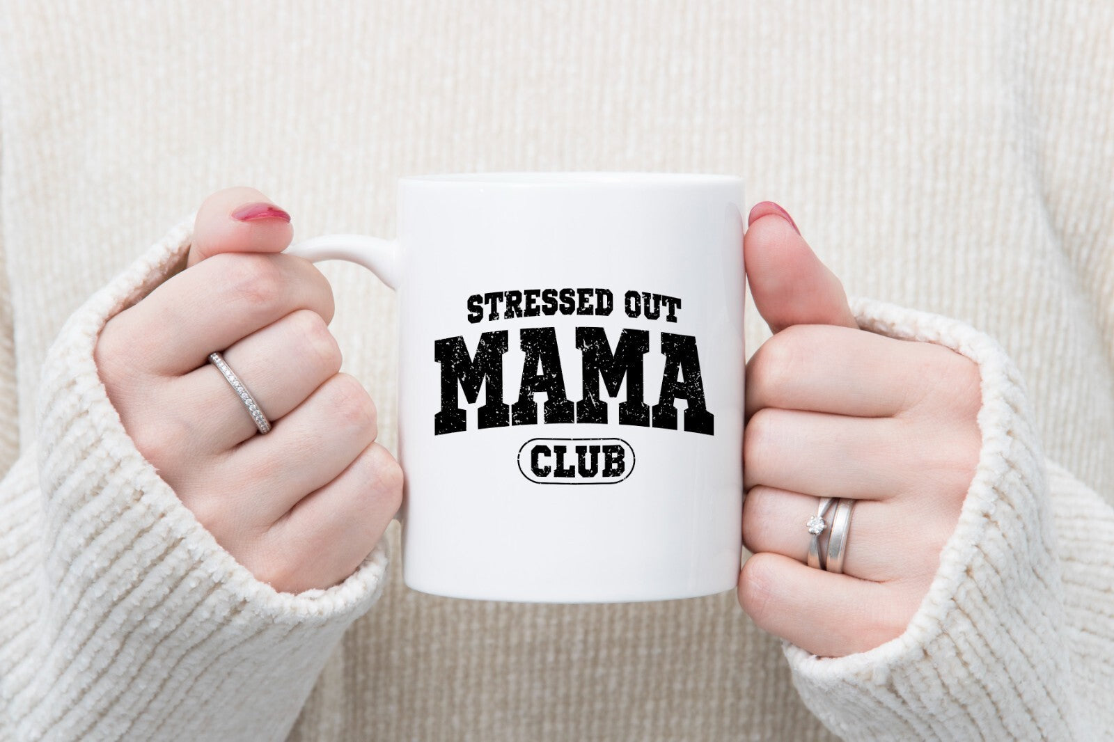 Stressed Out Mama Club Novelty Mug Gift Coffee Cup