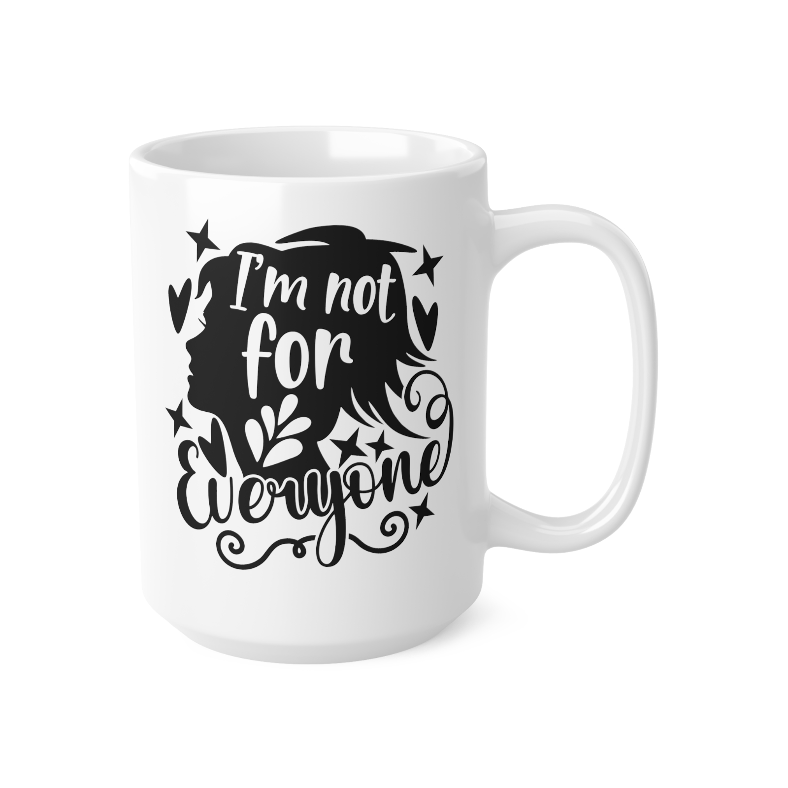 Novelty mug I'm not for everyone neurodivergent weird crazy kind mug