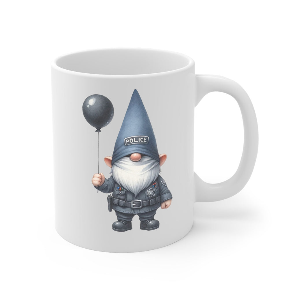 Police gnome novelty mug multiple variations types birthday cop graduation