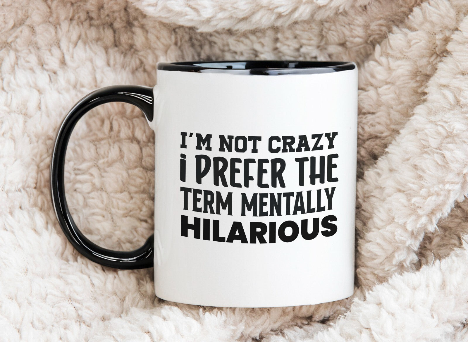 Mentally Hilarious Novelty Mug Gift Coffee Cup