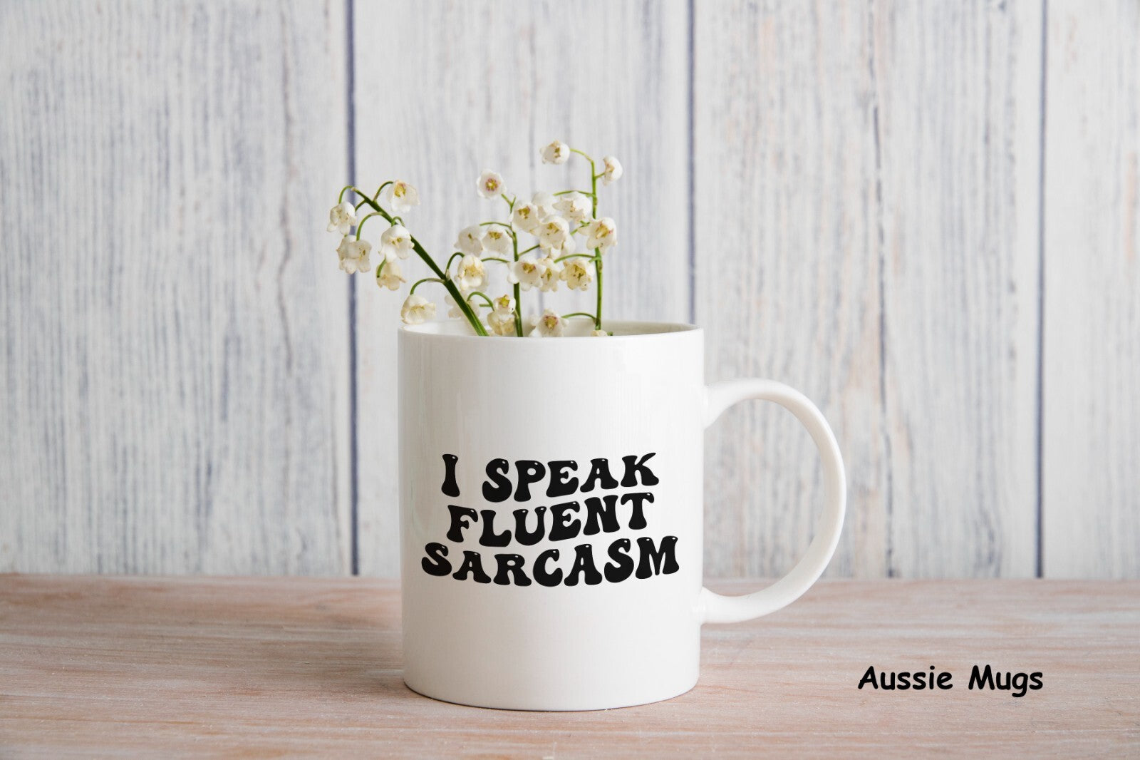 I Speak Fluent Sarcasm Novelty mug gift coffee cup 11 Oz New
