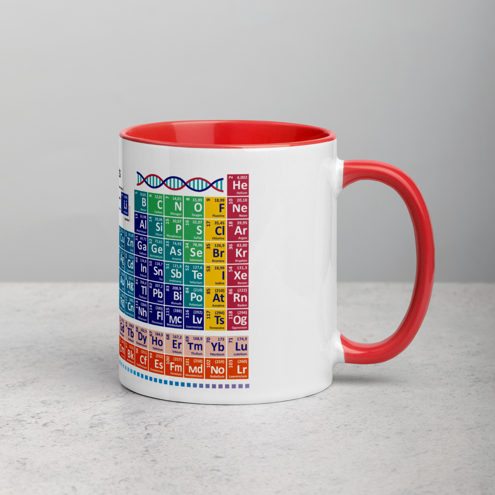 Periodic table elements 118 Novelty mug latest