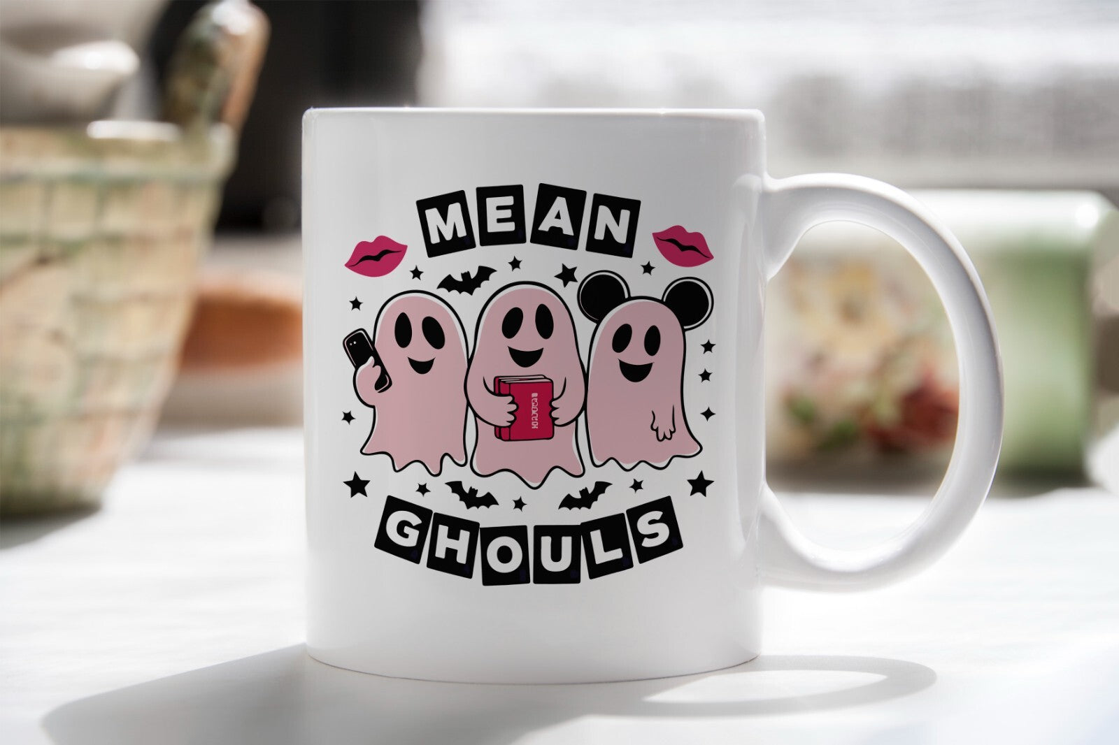Mean Ghouls Girls Halloween Novelty Mug Gift Coffee Cup