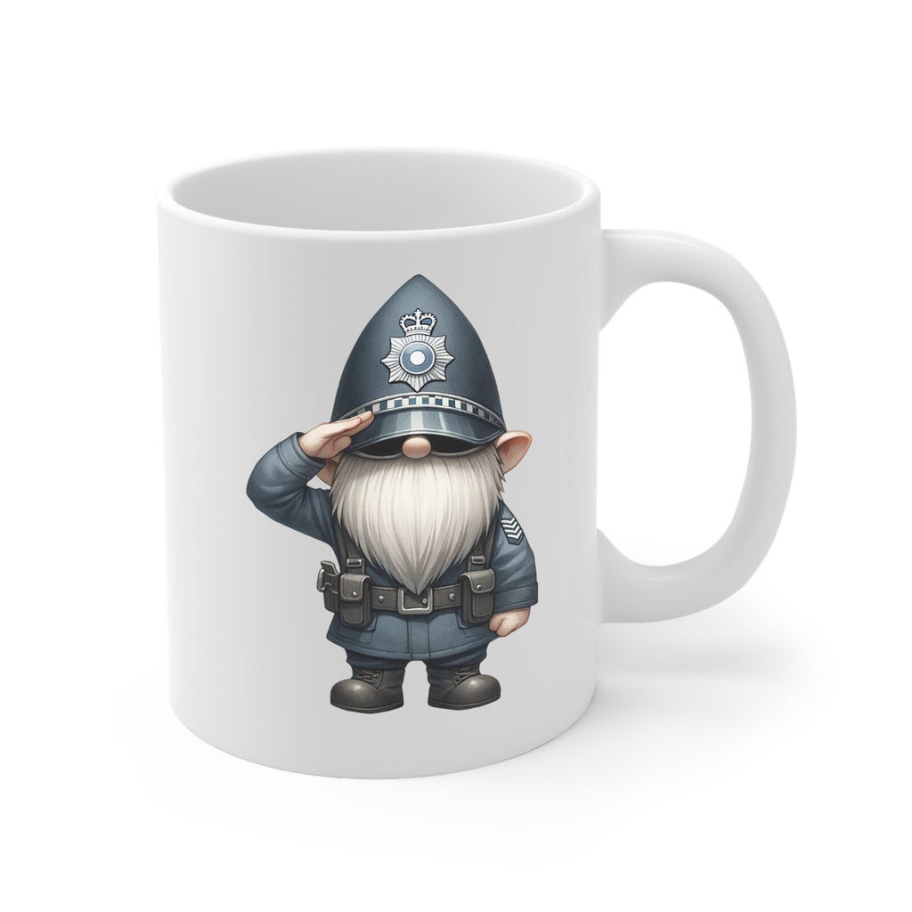 Police gnome novelty mug multiple variations types birthday cop graduation