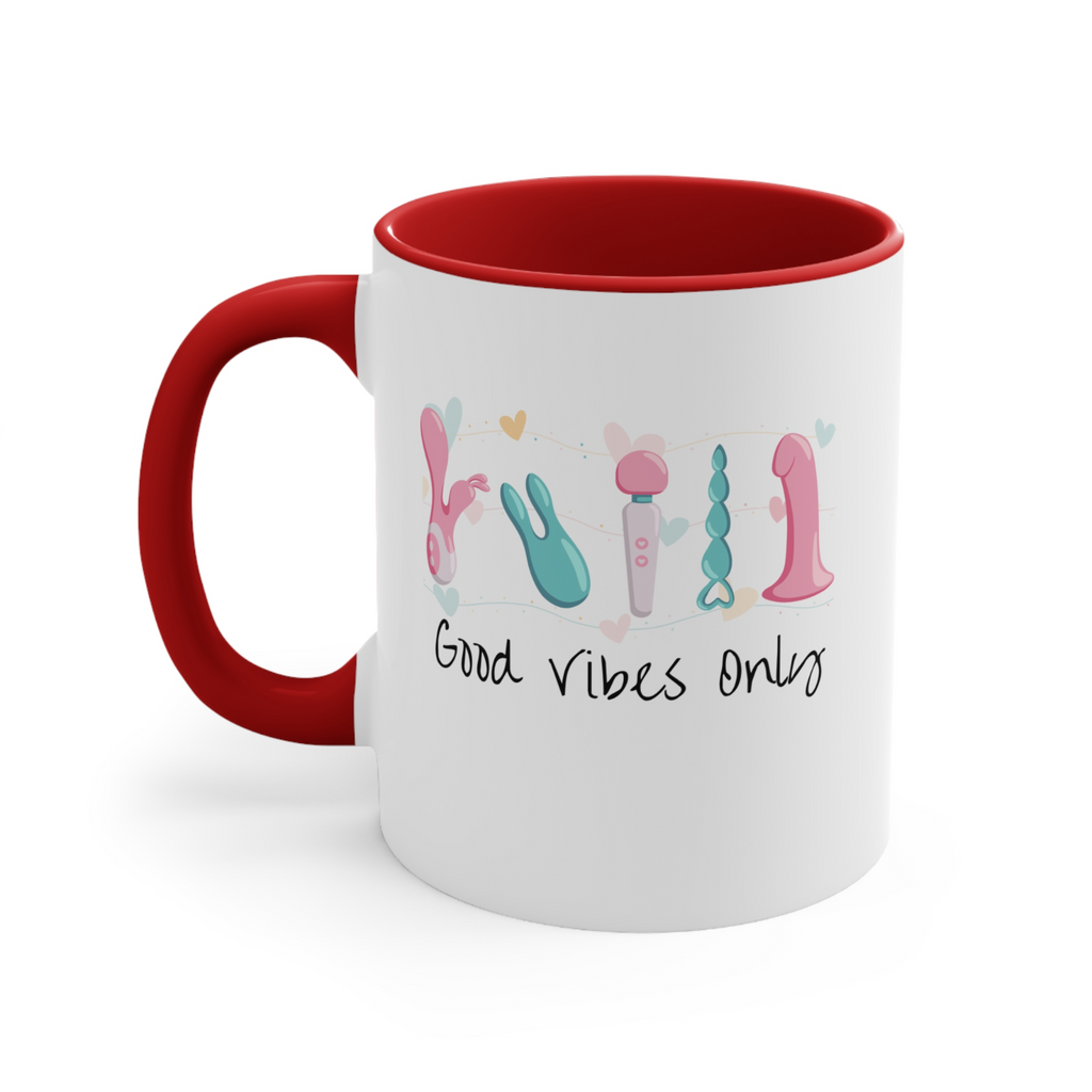 Good Vibes Novelty Mug Funny Adult Coffee Cup