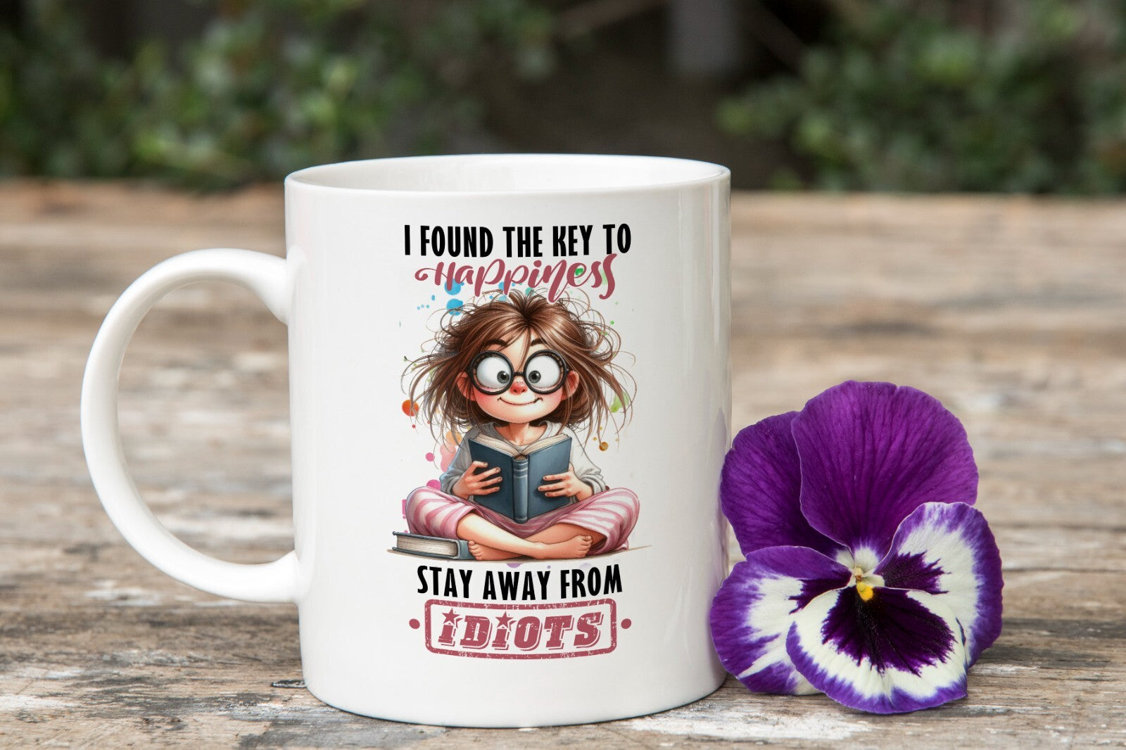 Stay Away from Idiots Funny Novelty Mug Gift Coffee Cup