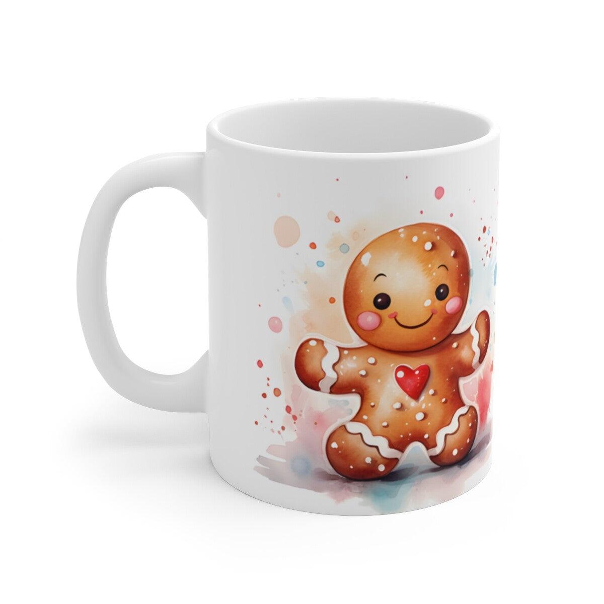 Christmas novelty mug gingerbread man mug