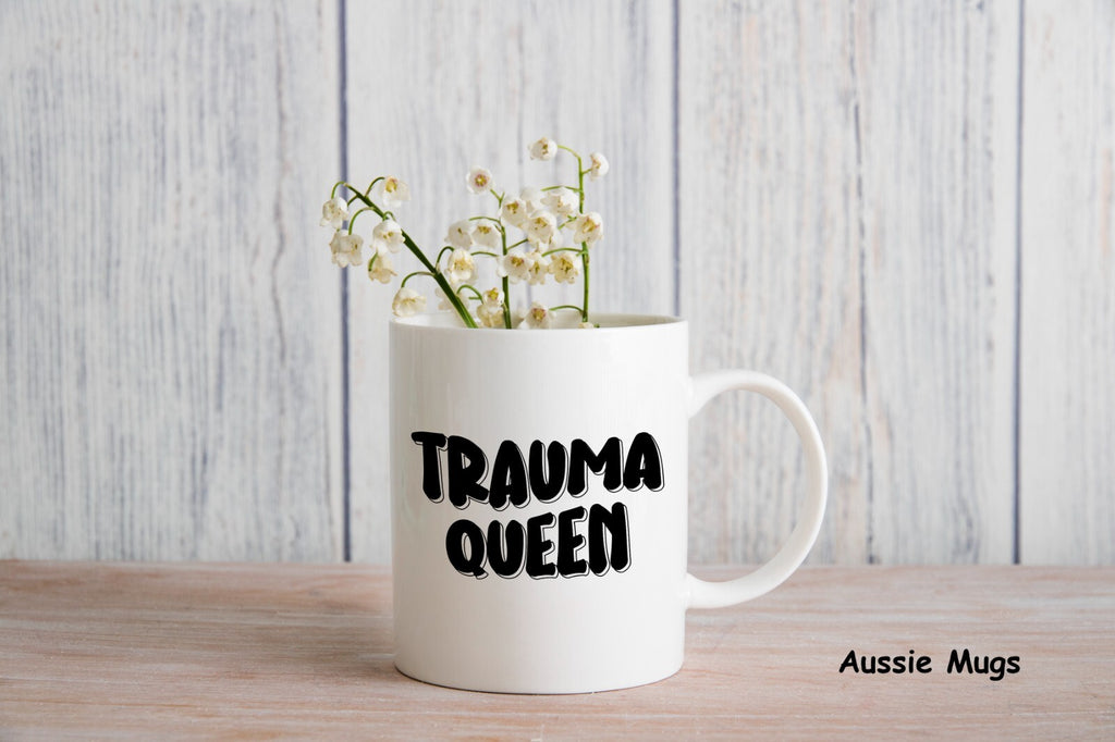 Trauma Queen Nurse Novelty mug gift coffee cup