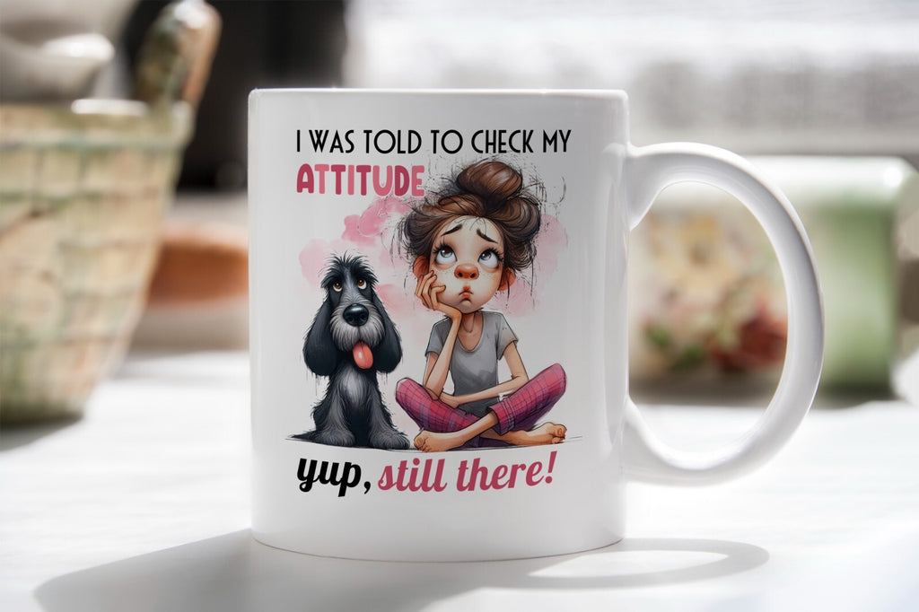 Girl with Attitude Gift Novelty Mug Gift Coffee Cup