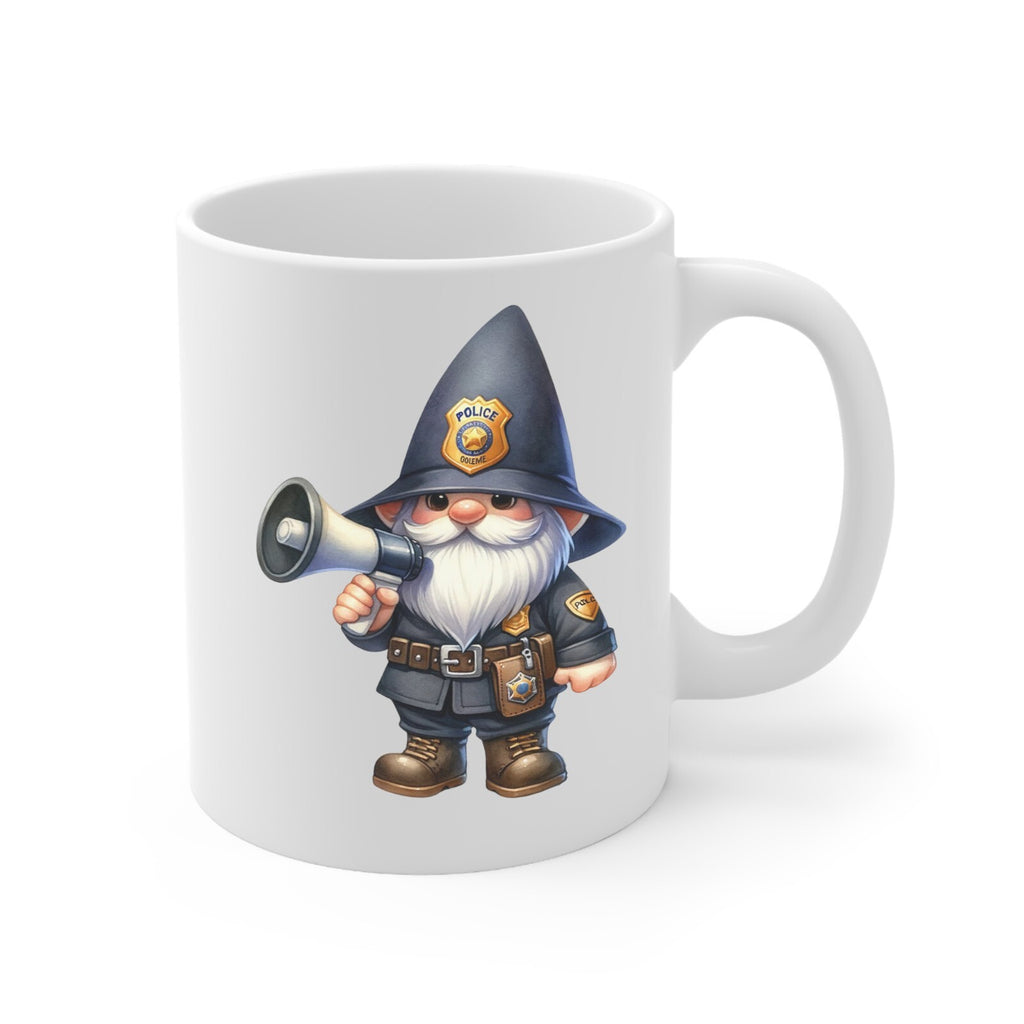 Police gnome novelty mug multiple variations types birthday cop graduation