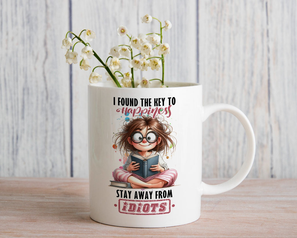 Stay Away from Idiots Funny Novelty Mug Gift Coffee Cup
