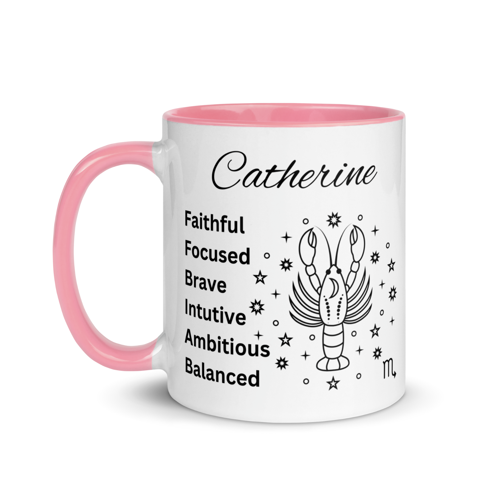 Personalised zodiac mug scorpio Horoscope star sign mug