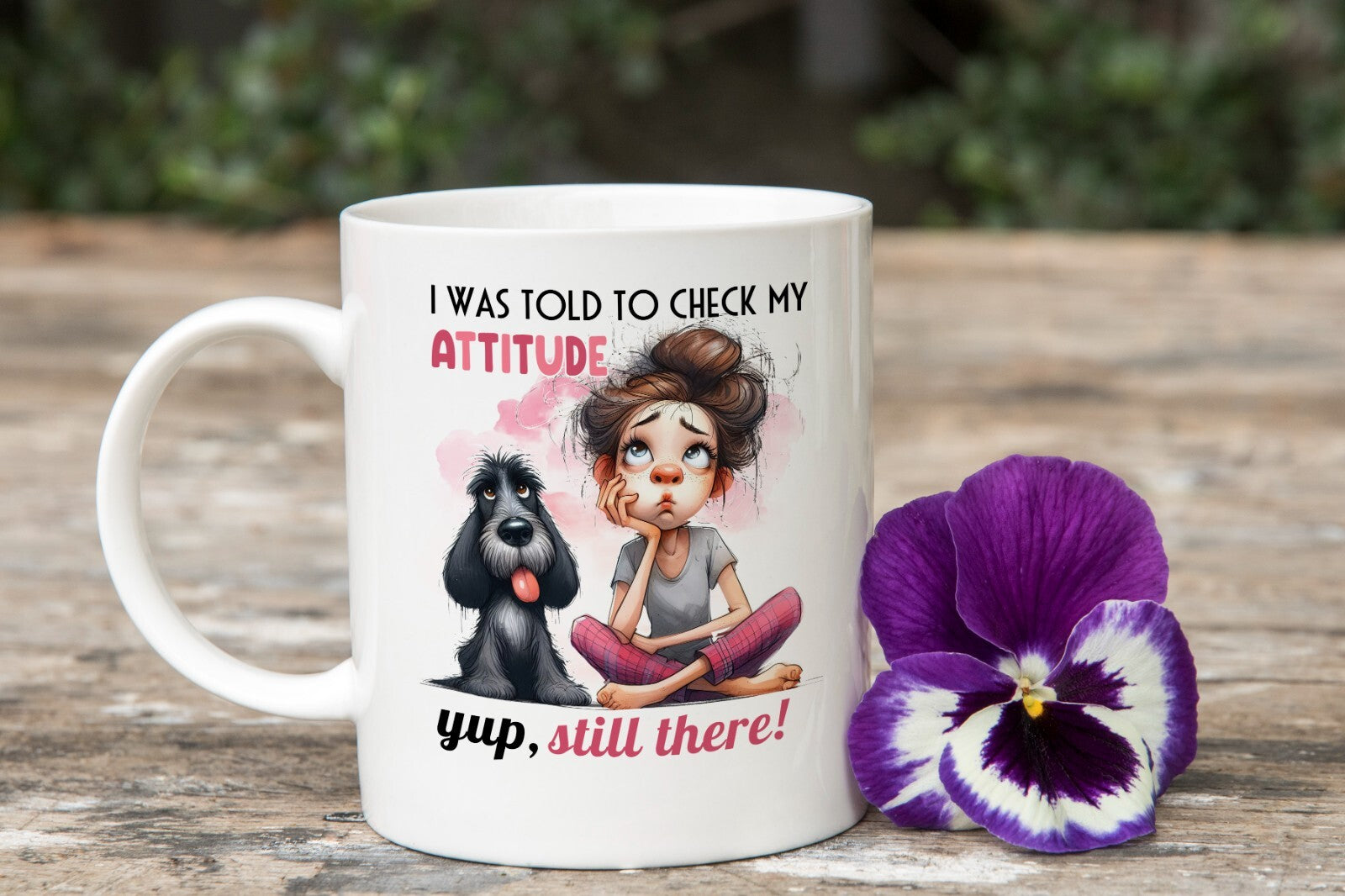 Girl with Attitude Gift Novelty Mug Gift Coffee Cup