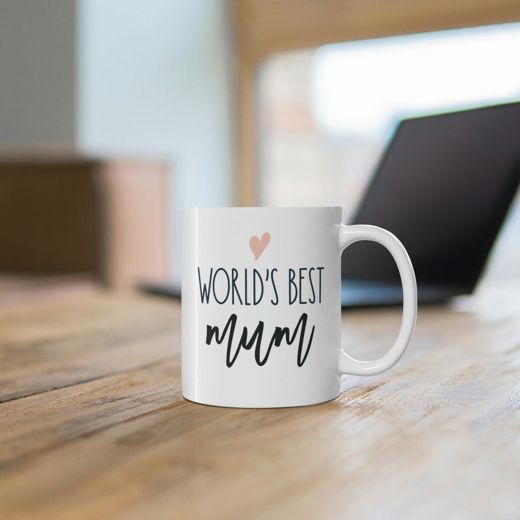 Worlds Best Mum Mum Greatest Mother Coffee Cup Christmas Gift