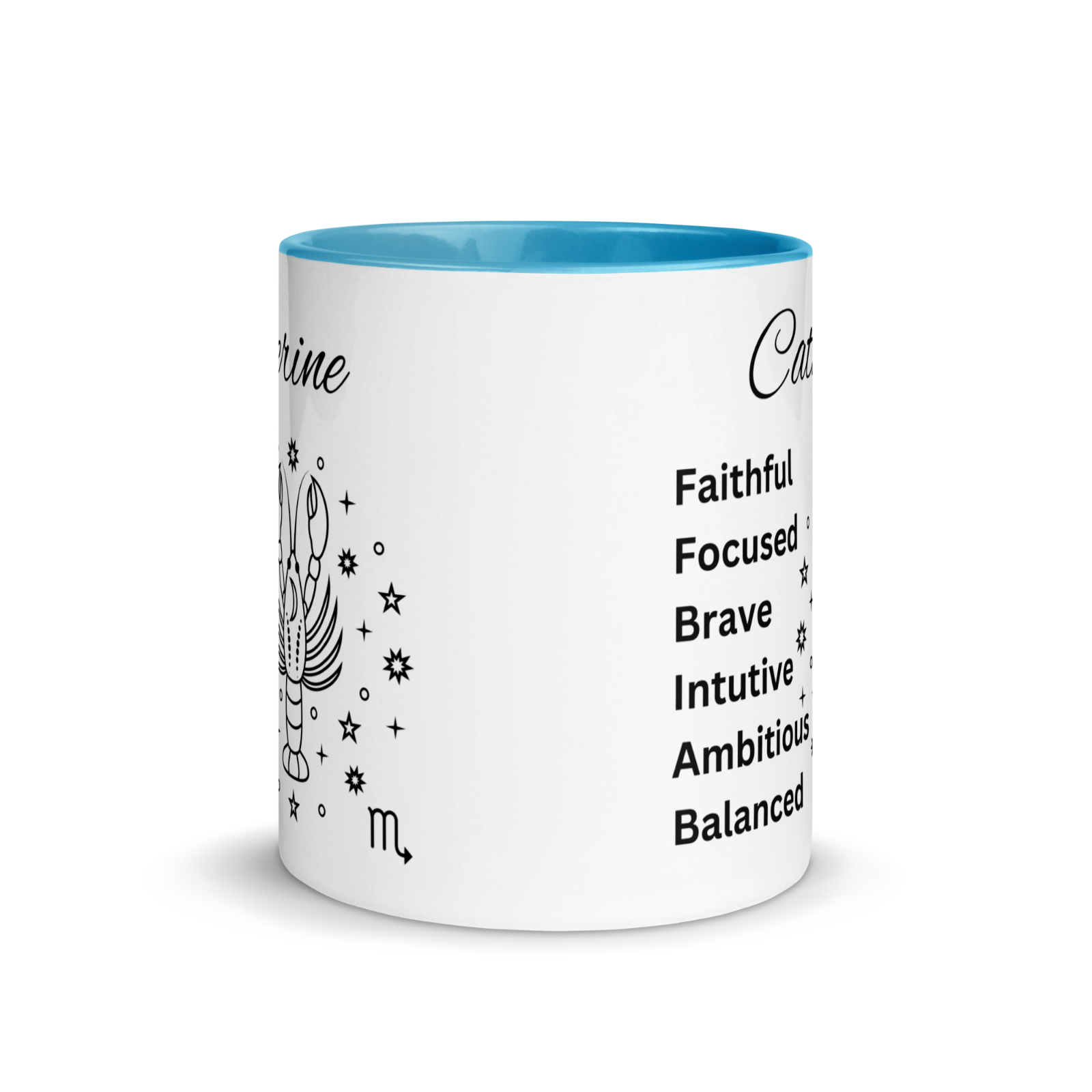 Personalised zodiac mug scorpio Horoscope star sign mug