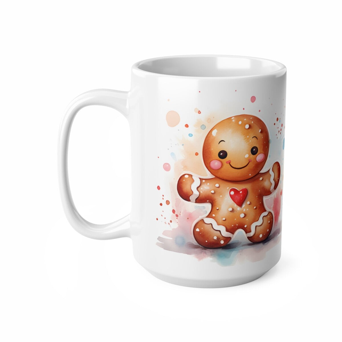 Christmas novelty mug gingerbread man mug